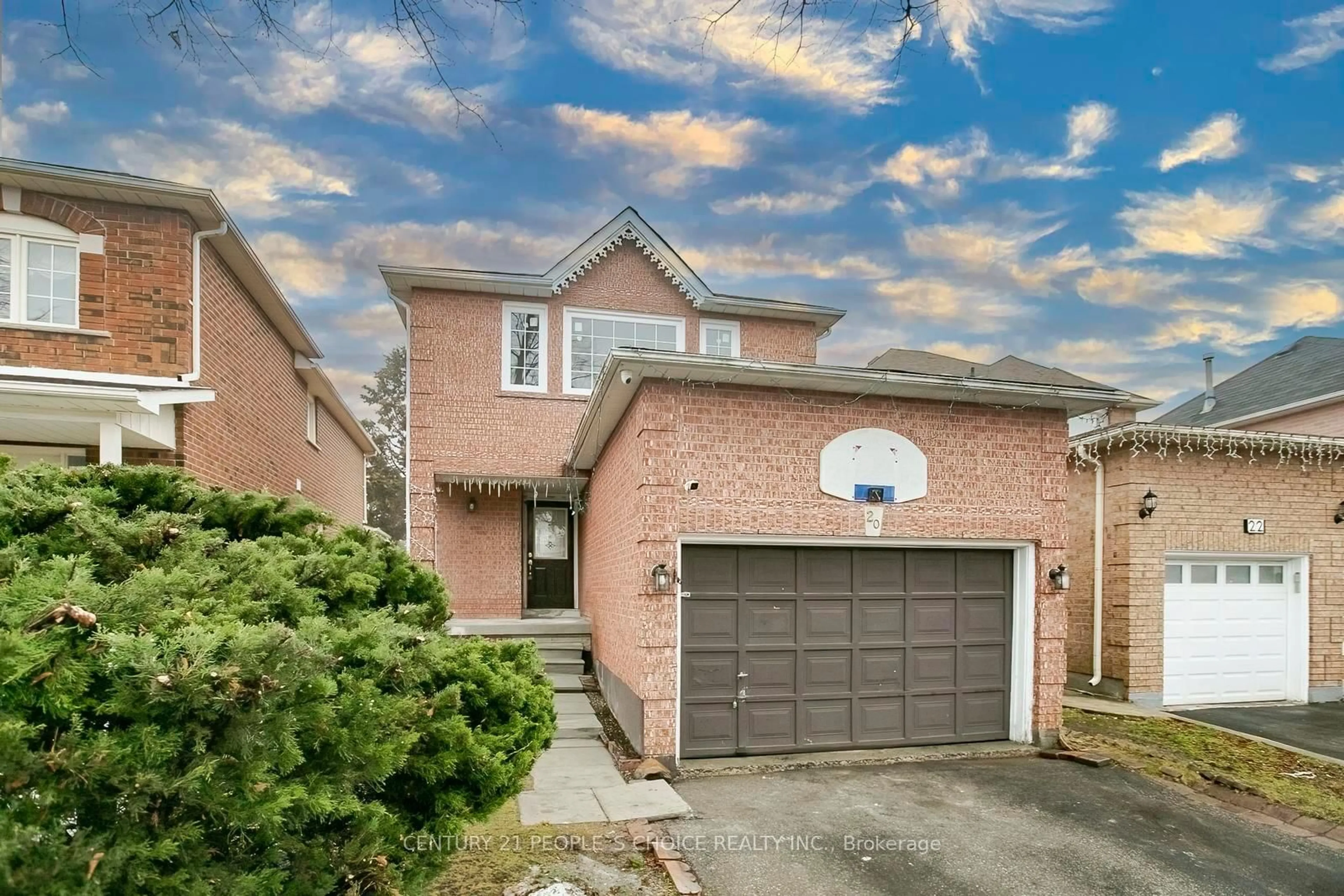 Home with brick exterior material, street for 20 Letty Ave, Brampton Ontario L6Y 4T3