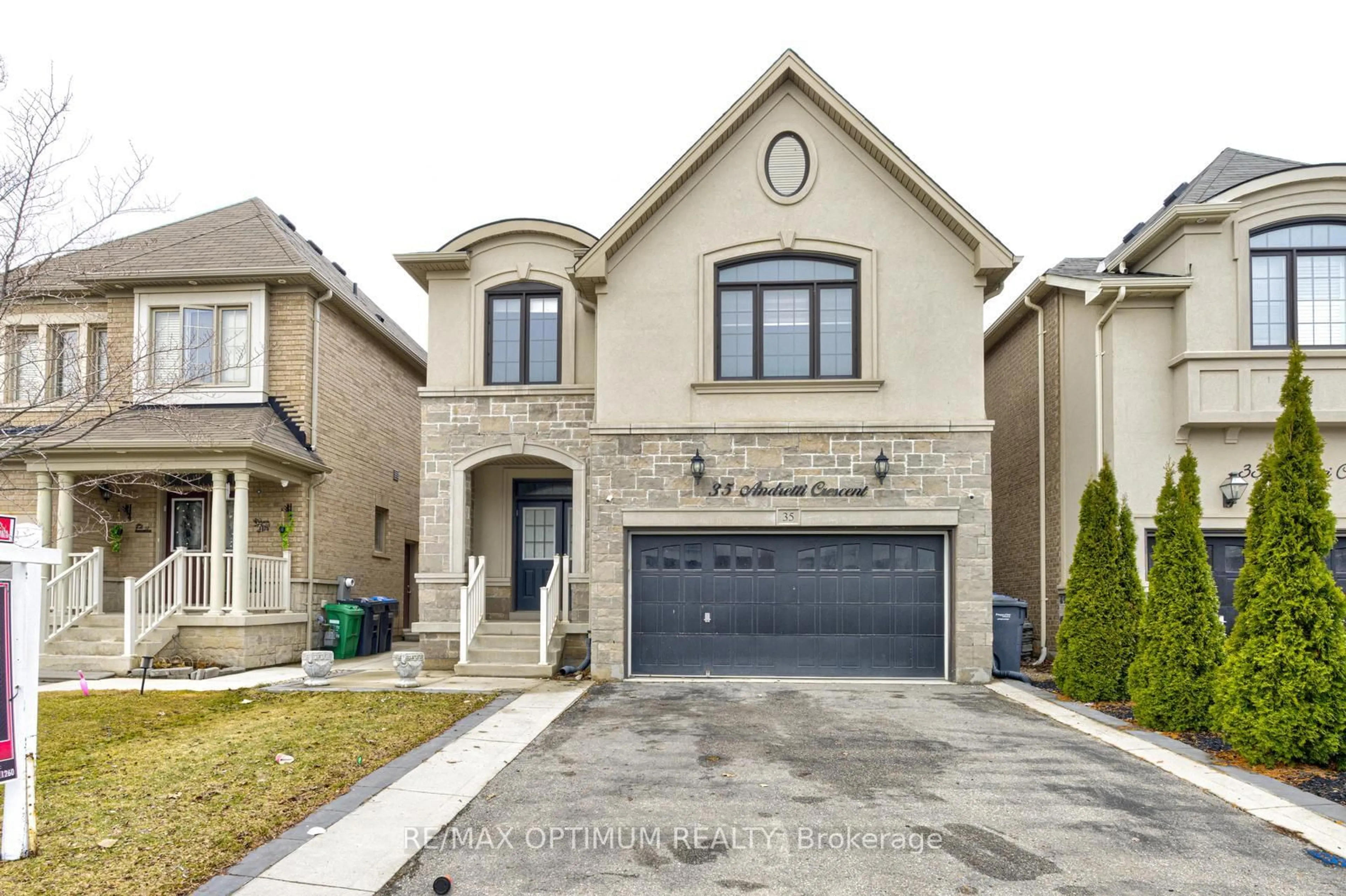 Home with brick exterior material, street for 35 Andretti Cres, Brampton Ontario L6X 5G6