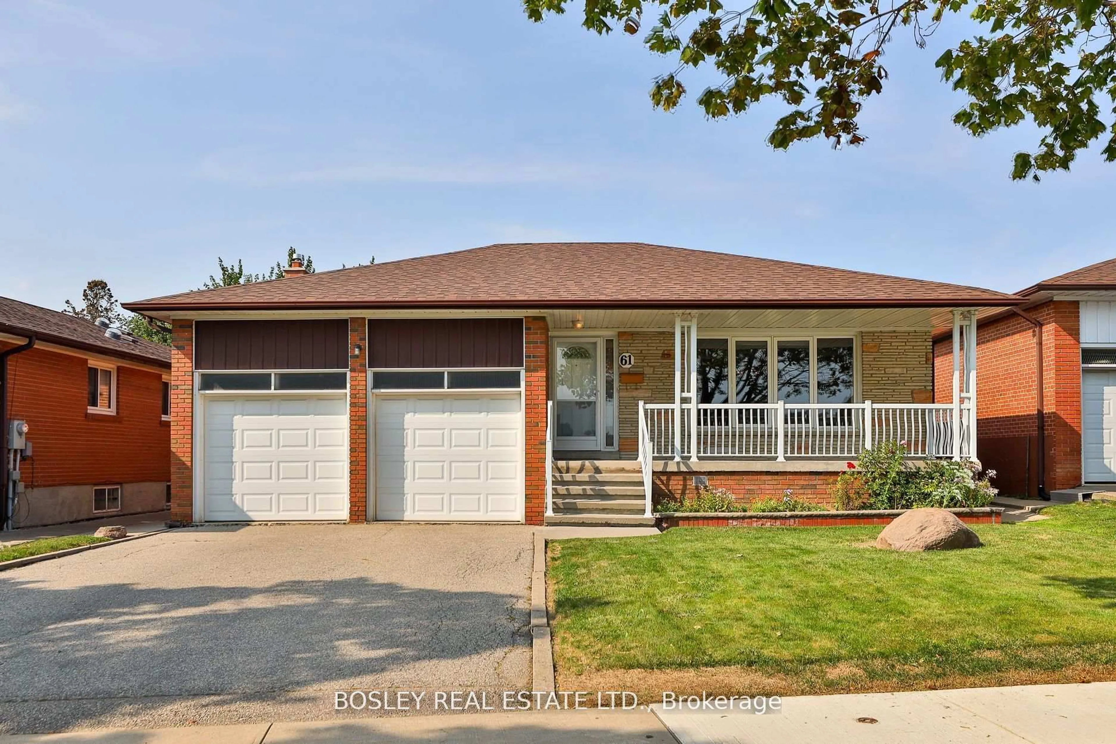 Home with brick exterior material, street for 61 Bartel Dr, Toronto Ontario M3N 1C8