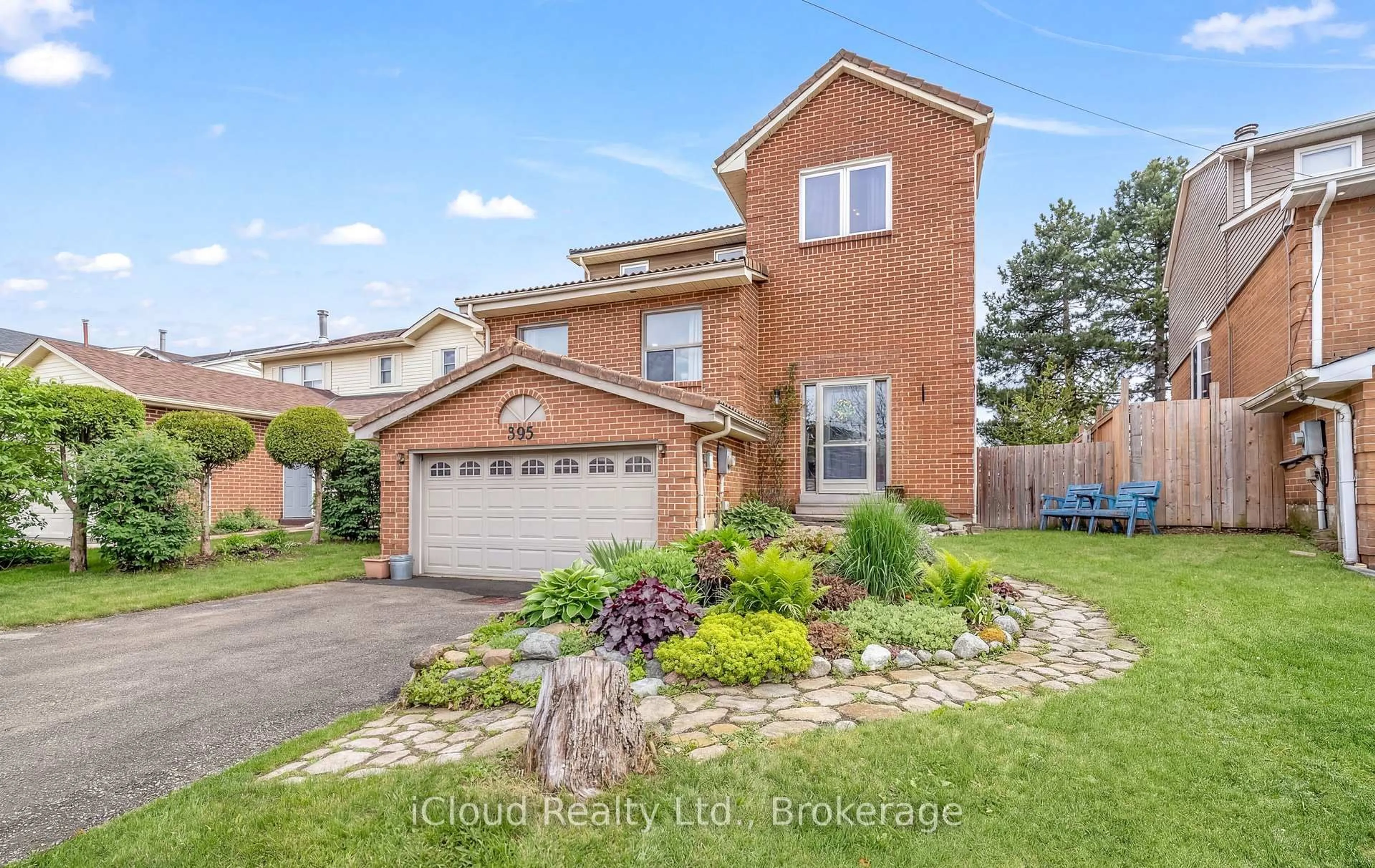 Home with brick exterior material, street for 595 Clover Park Cres, Milton Ontario L9T 4T7