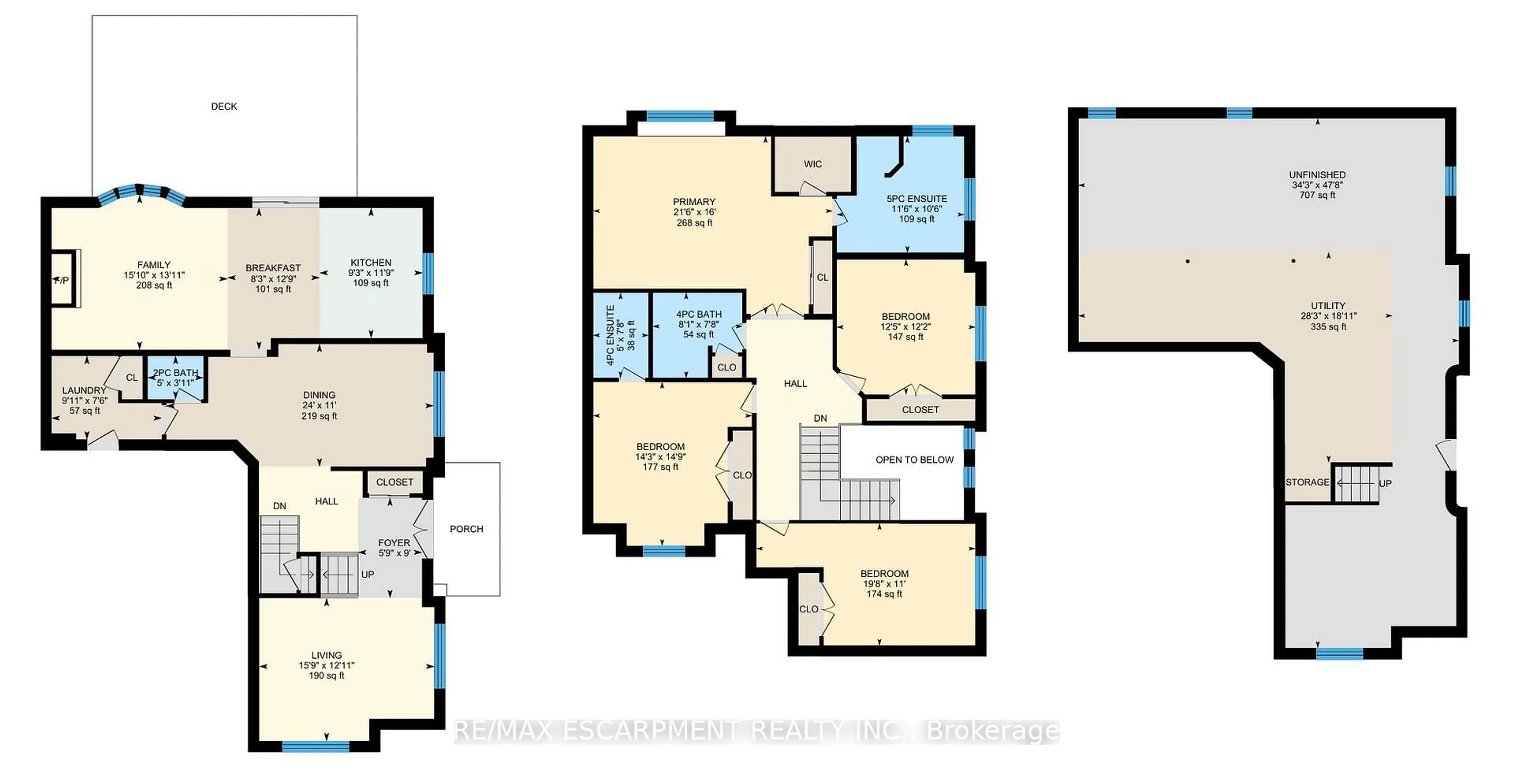 Floor plan for 3220 SORRENTO Cres, Burlington Ontario L7M 0N4