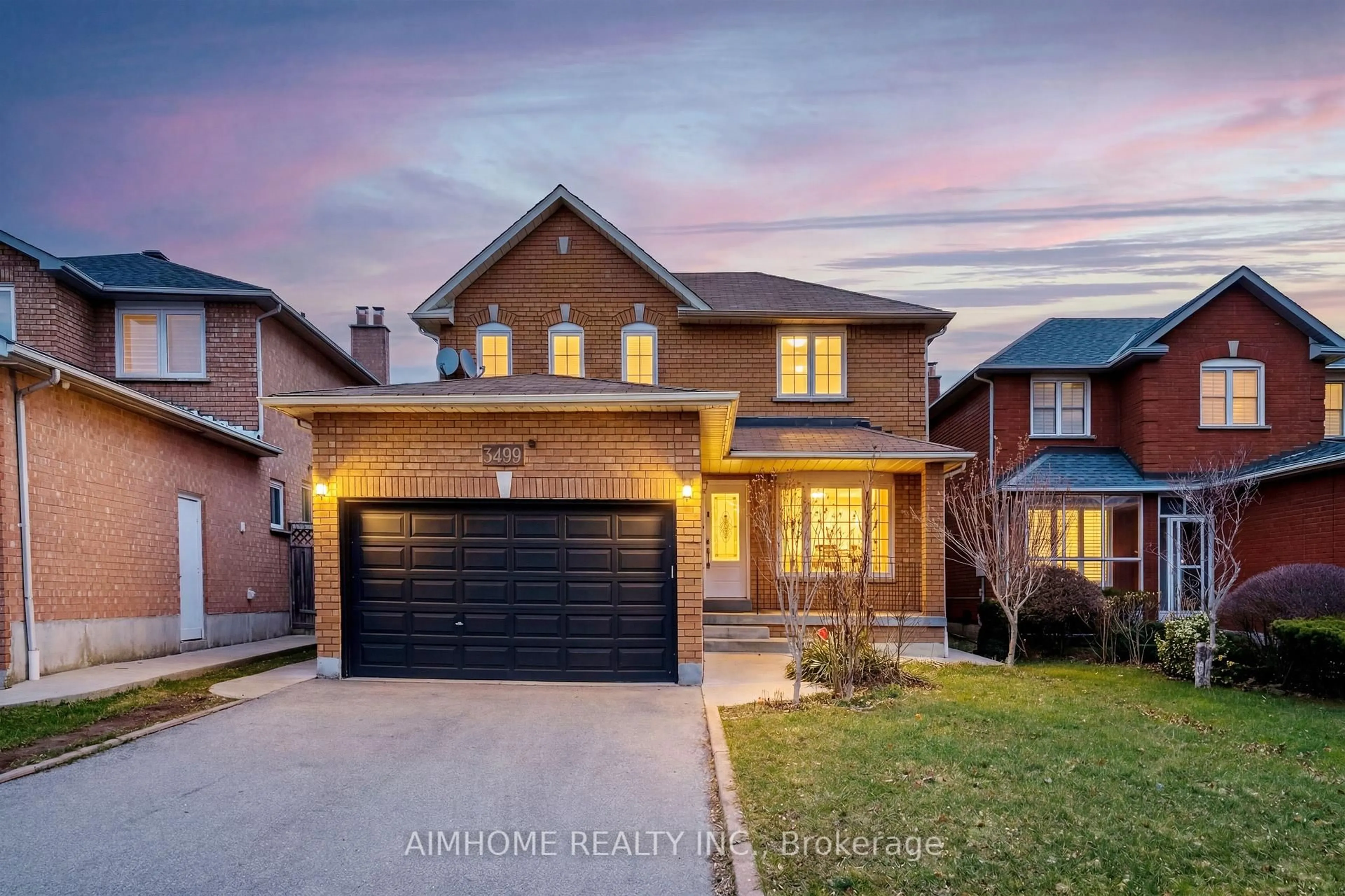 Home with brick exterior material, street for 3499 Redmond Rd, Mississauga Ontario L5B 3T9