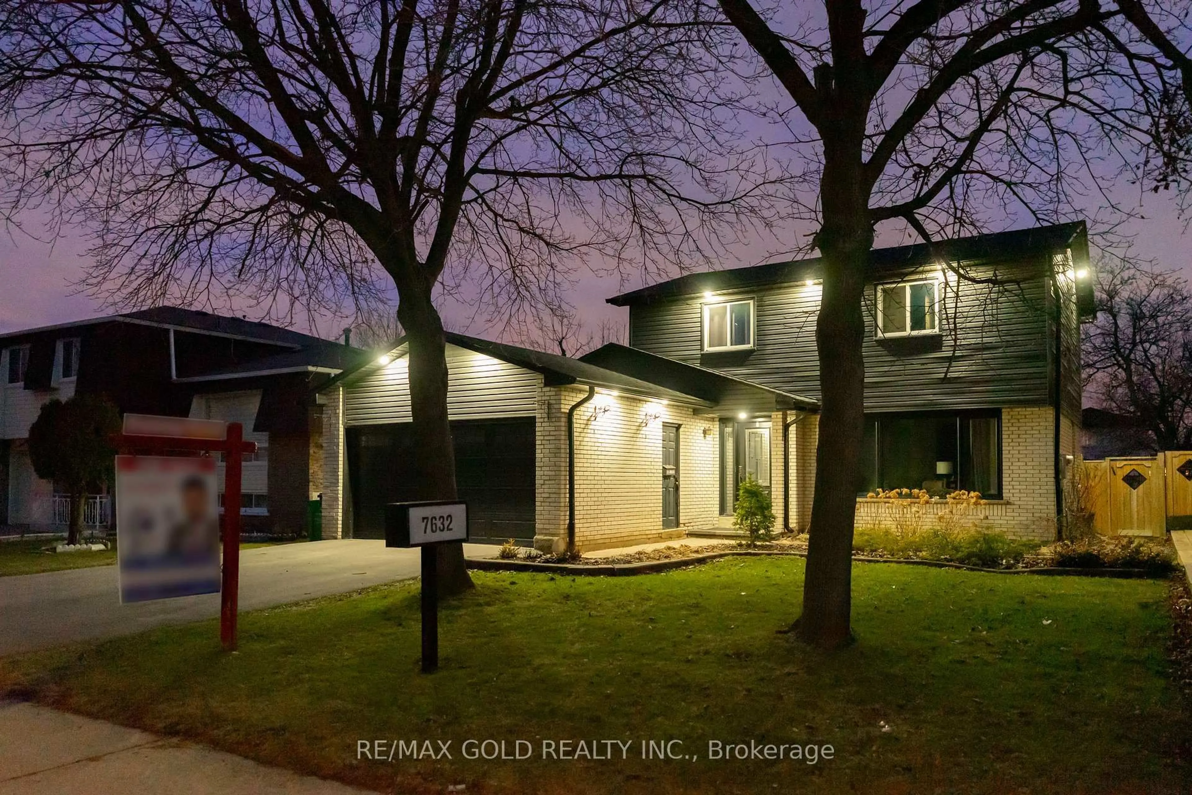 Home with brick exterior material, street for 7632 Netherwood Rd, Mississauga Ontario L4T 2P1