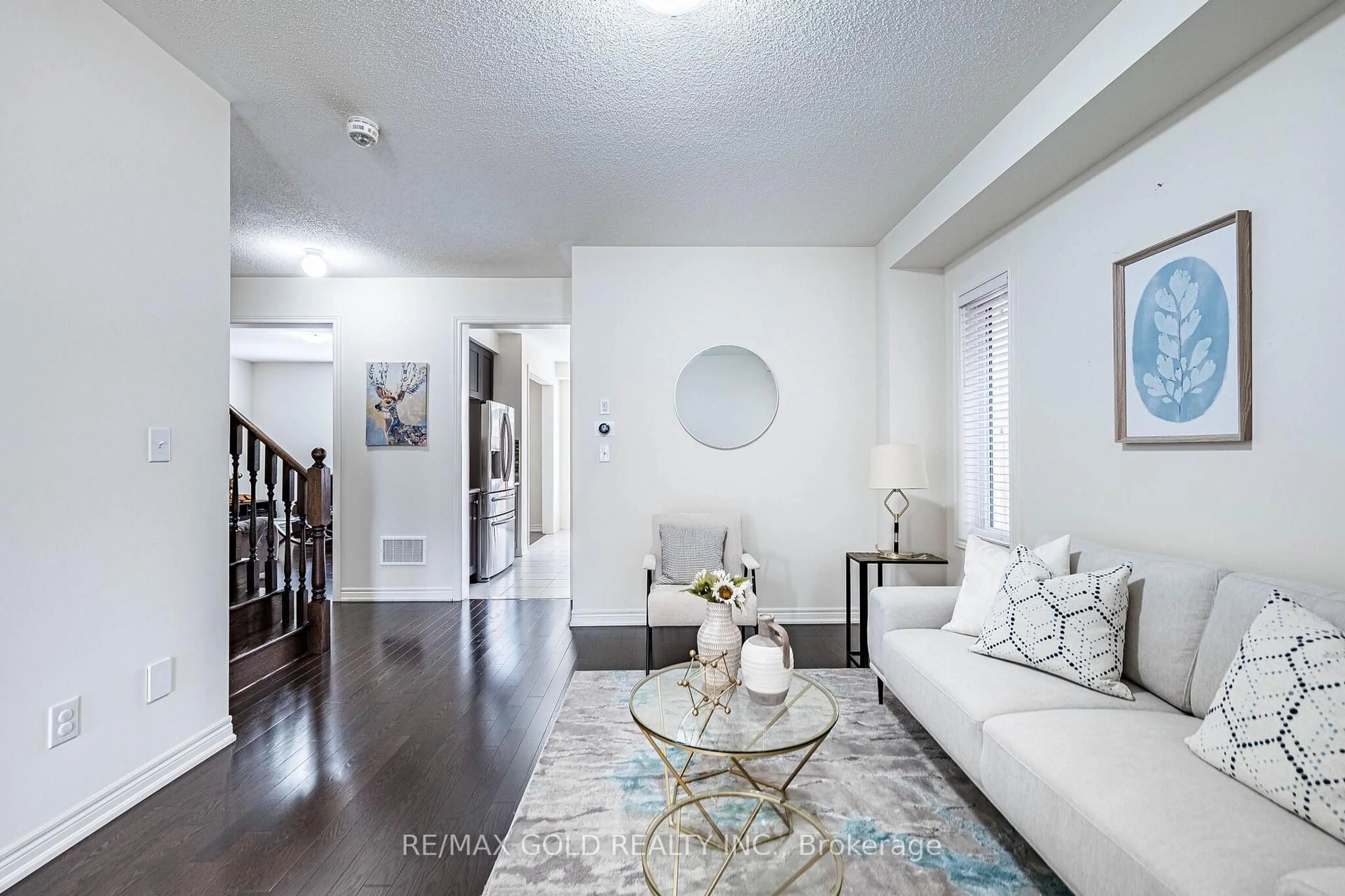 Living room with furniture, unknown for 14 Lloyd Cres, Brampton Ontario L7A 4J5