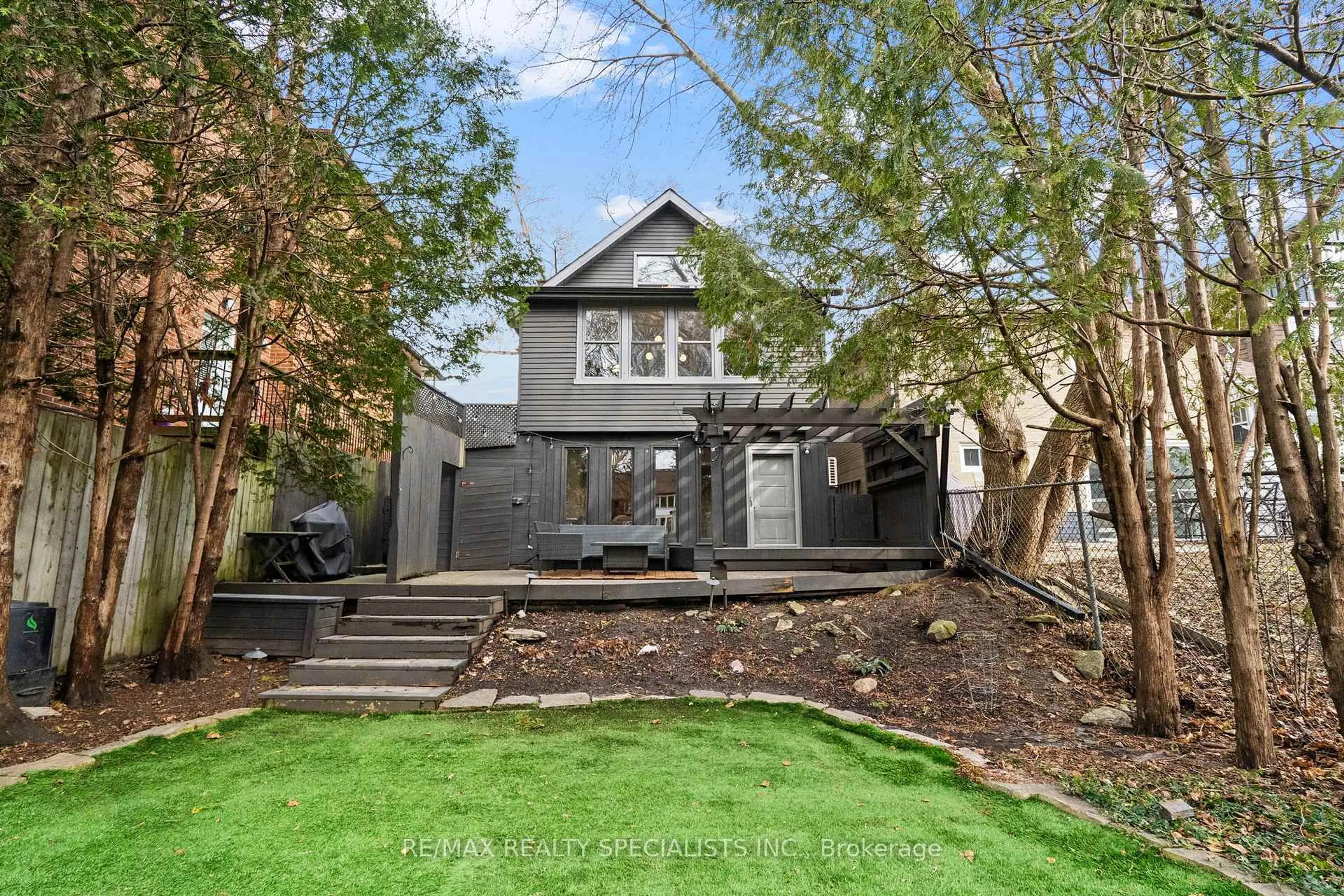 Home with brick exterior material, street for 115 Cavell Ave, Toronto Ontario M8V 1P5