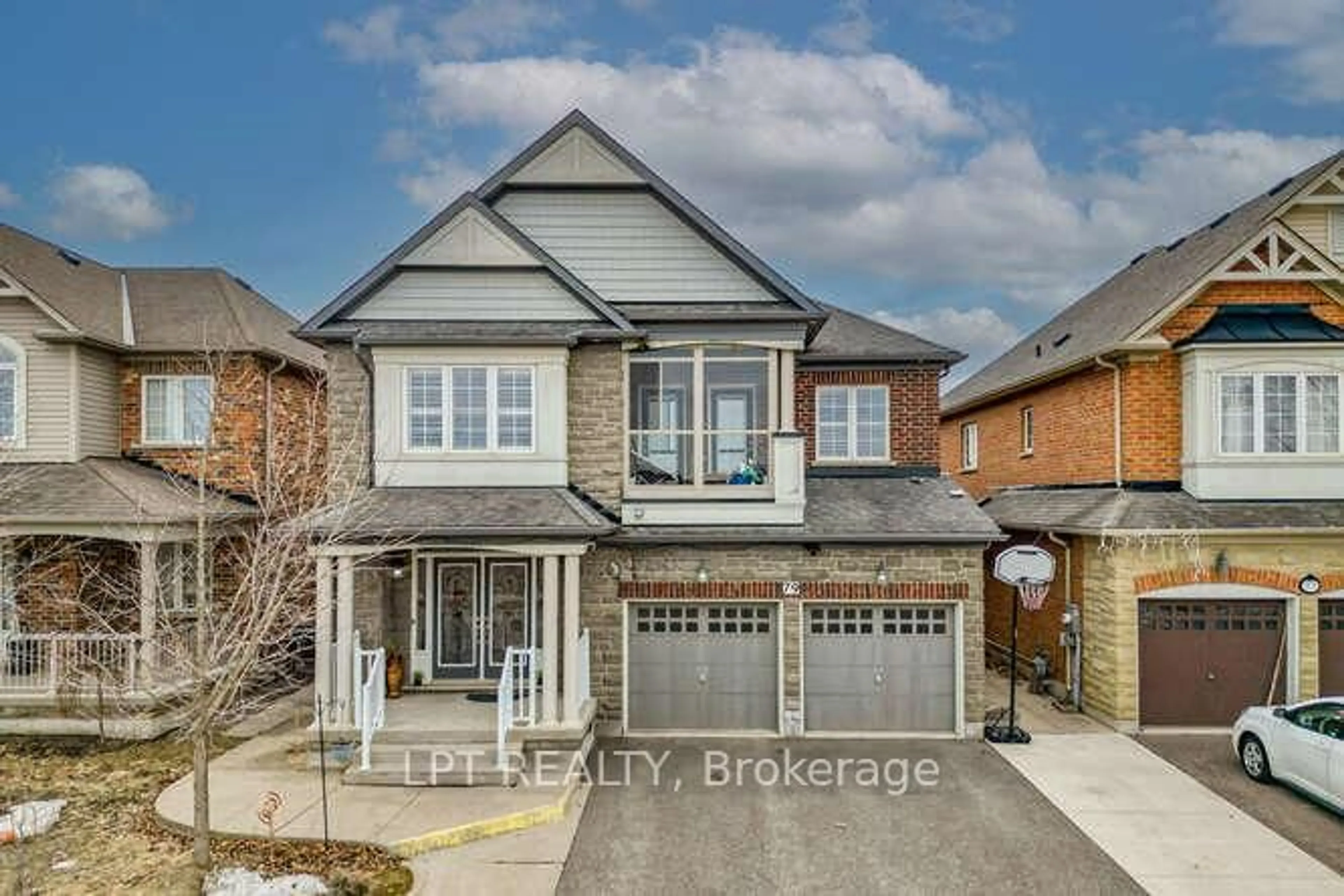 Home with brick exterior material, street for 79 Larson Peak Rd, Caledon Ontario L7C 3P2