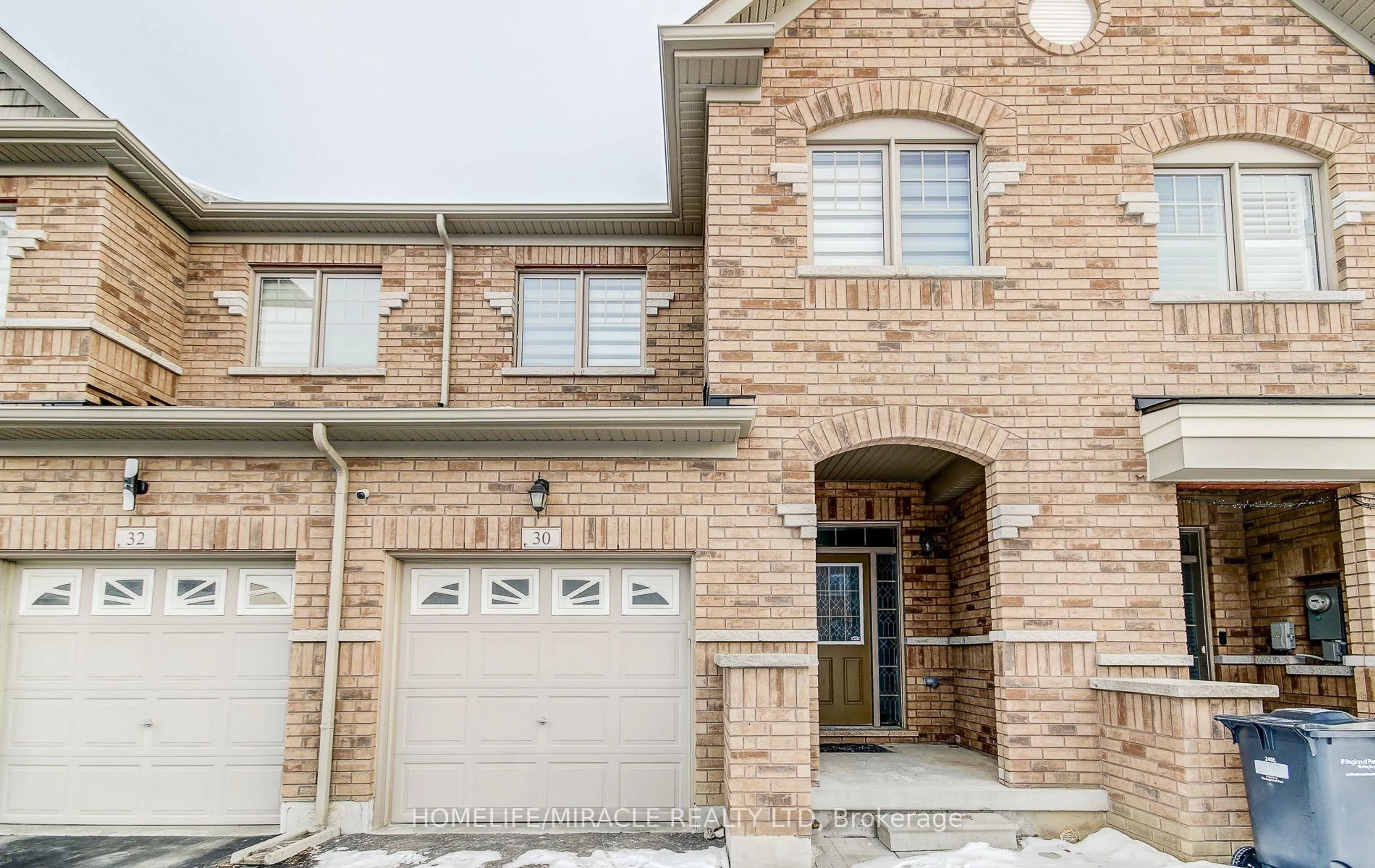 Home with brick exterior material, street for 30 Davenfield Circ, Brampton Ontario L6P 4M2