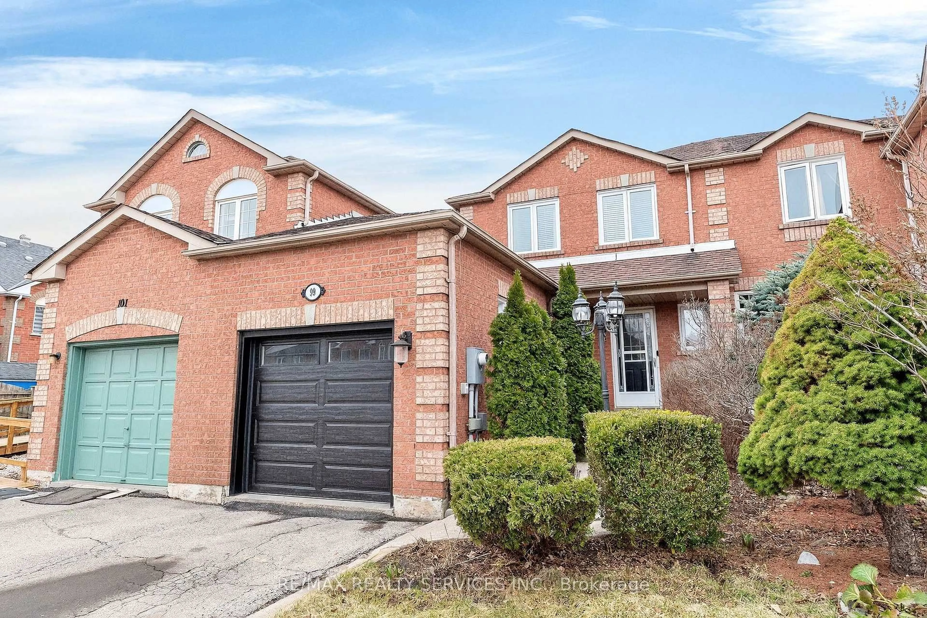Home with brick exterior material, street for 99 White Tail Cres, Brampton Ontario L6Y 5B9