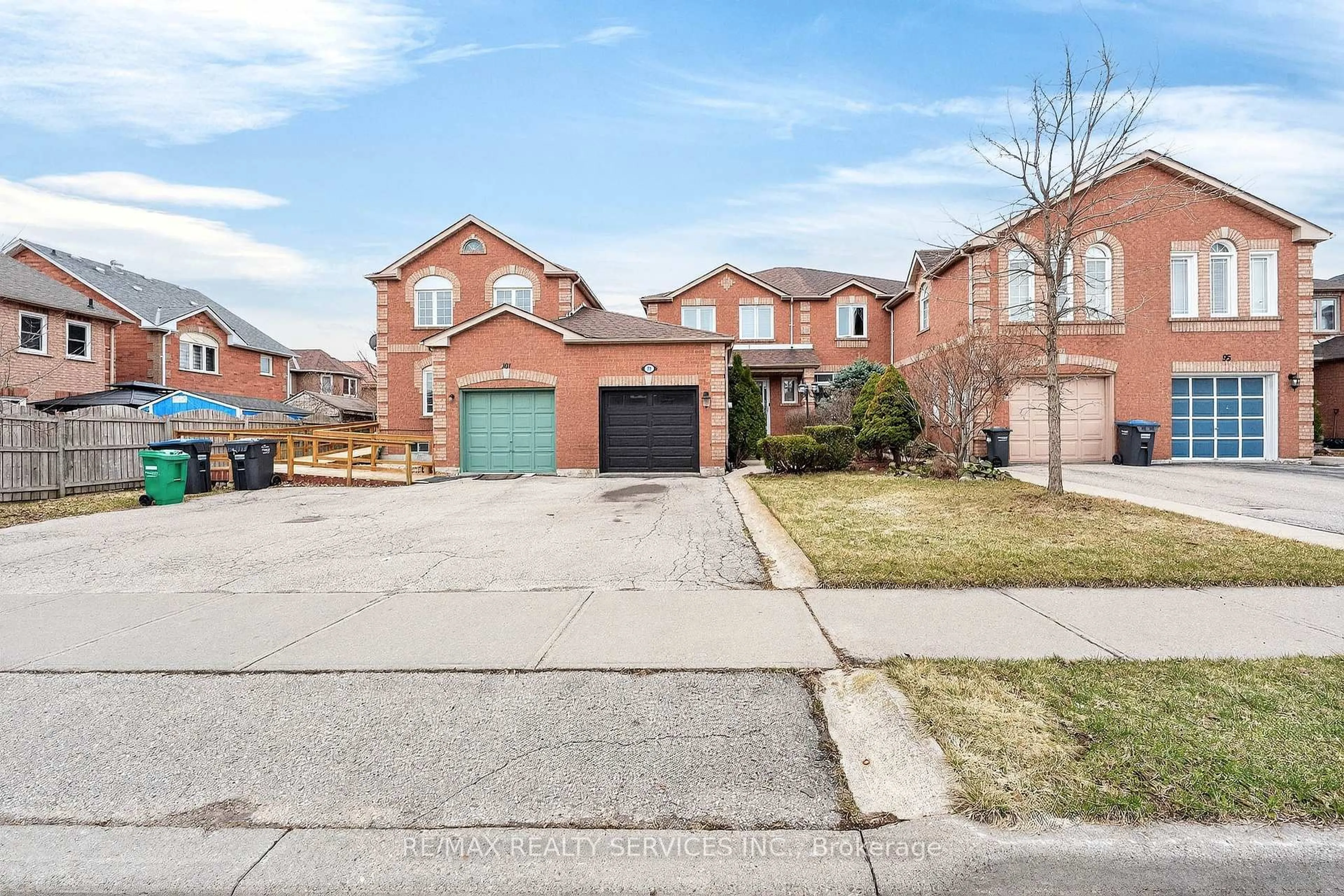 Home with brick exterior material, street for 99 White Tail Cres, Brampton Ontario L6Y 5B9
