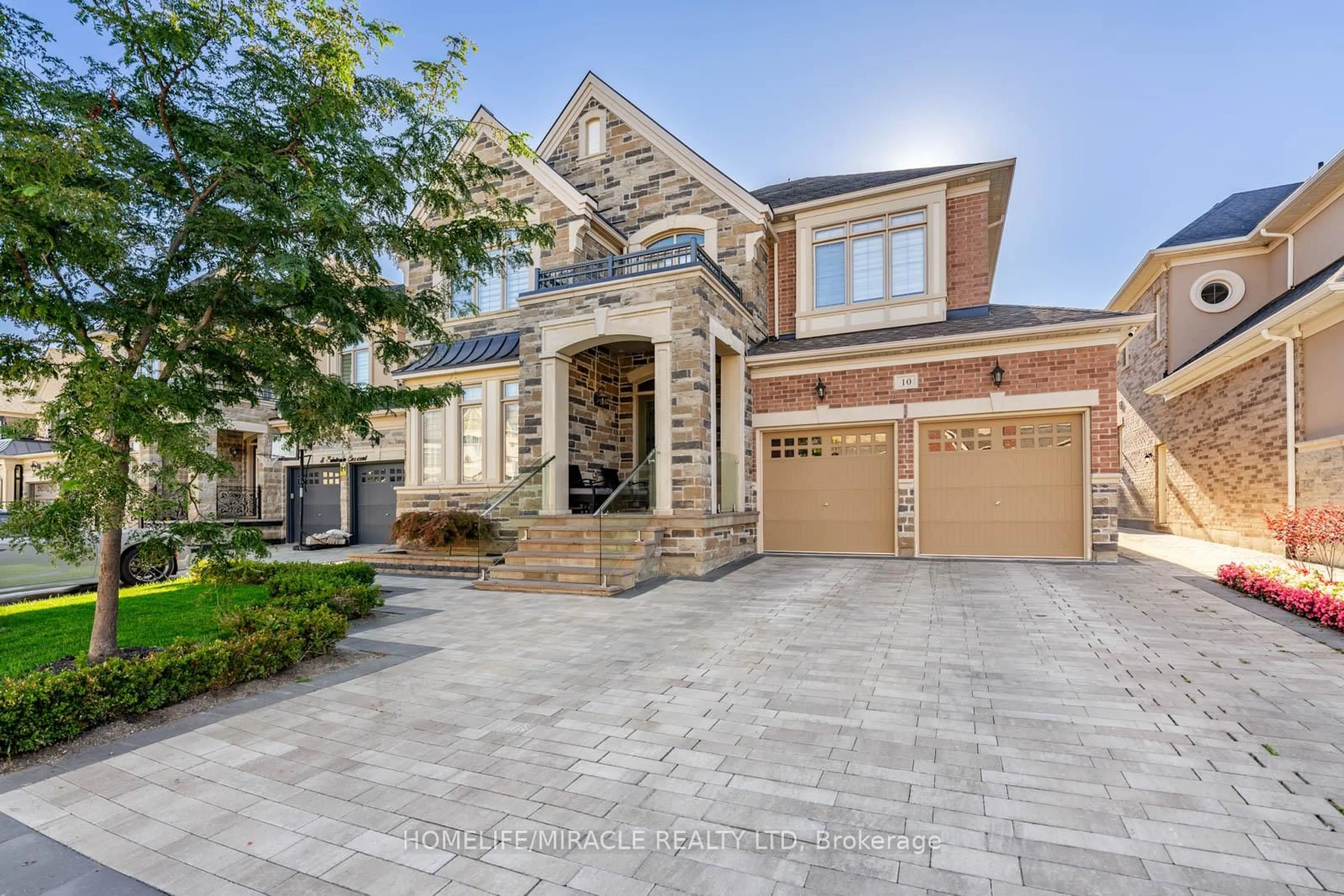 Home with brick exterior material, street for 10 Erintown Cres, Brampton Ontario L6P 4H2