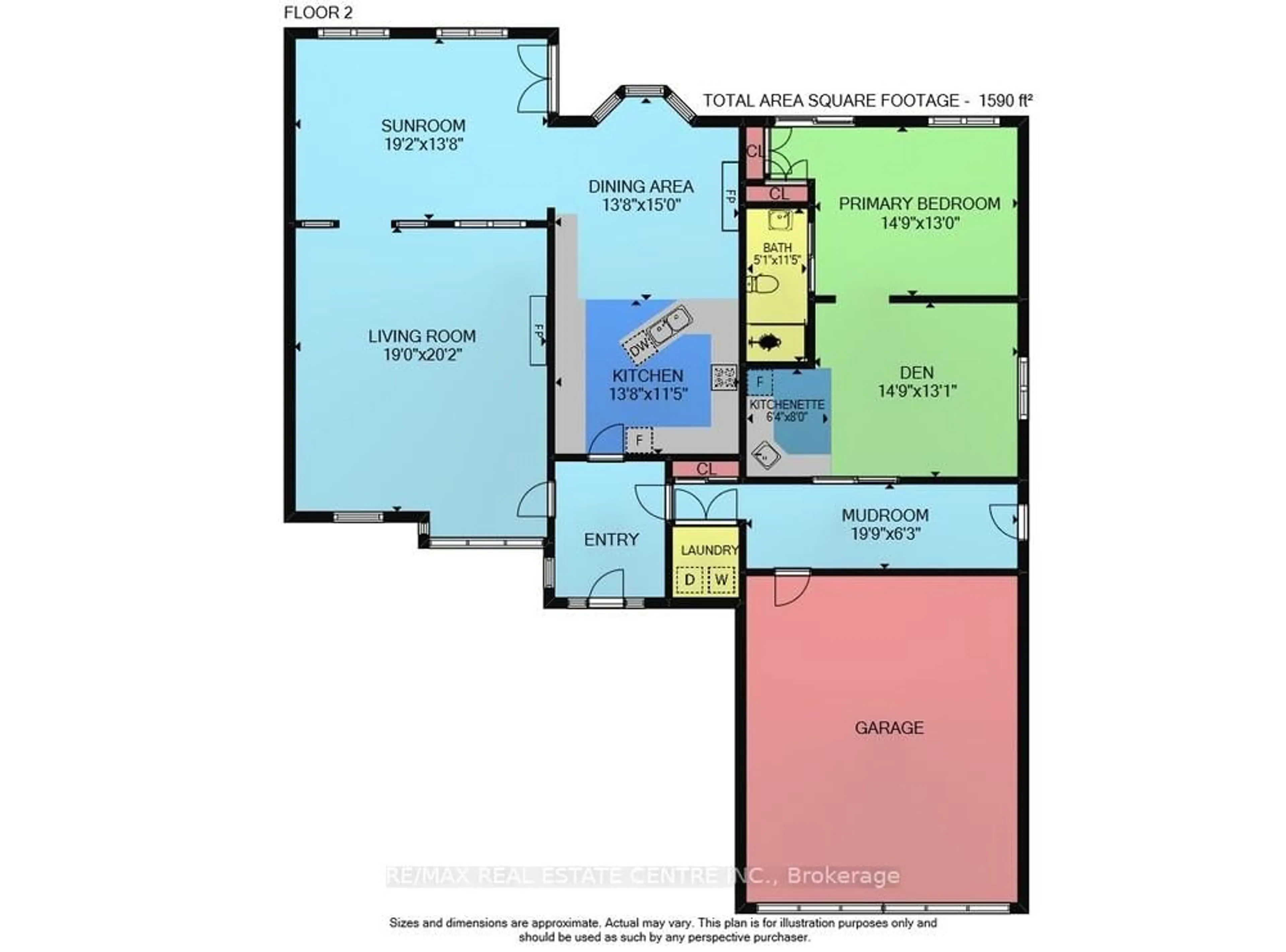 Floor plan for 5590 Blind Line, Burlington Ontario L7P 0B2