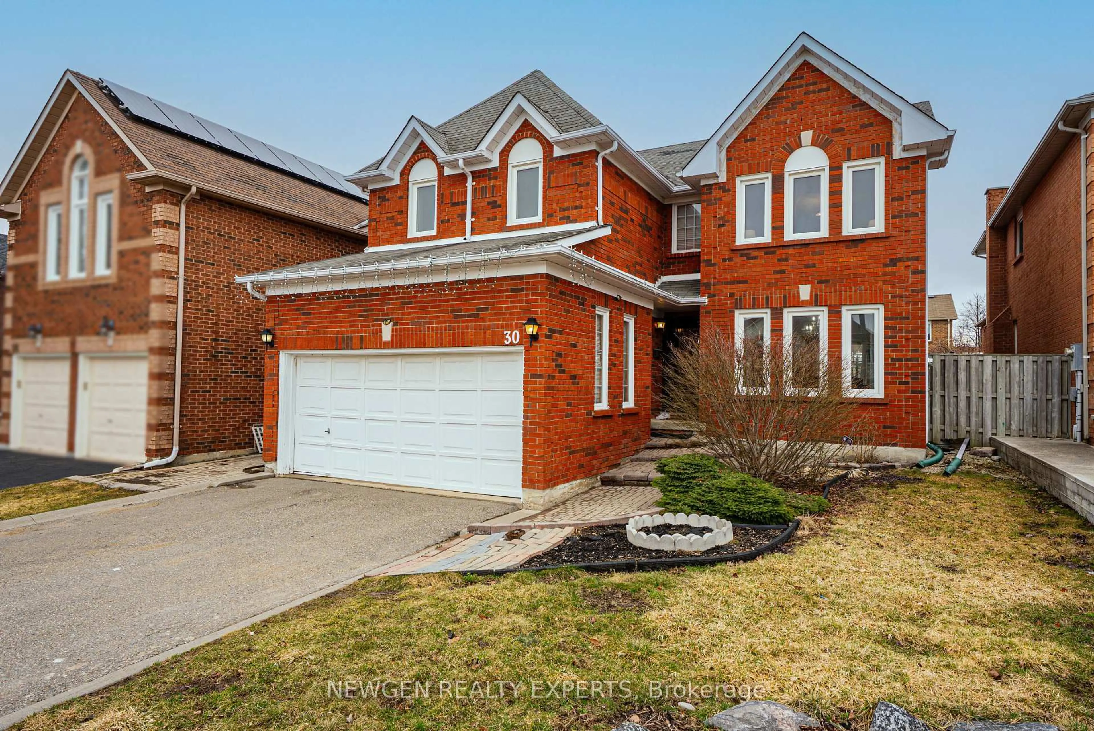 Home with brick exterior material, street for 30 Adirondack Cres, Brampton Ontario L6R 1E5