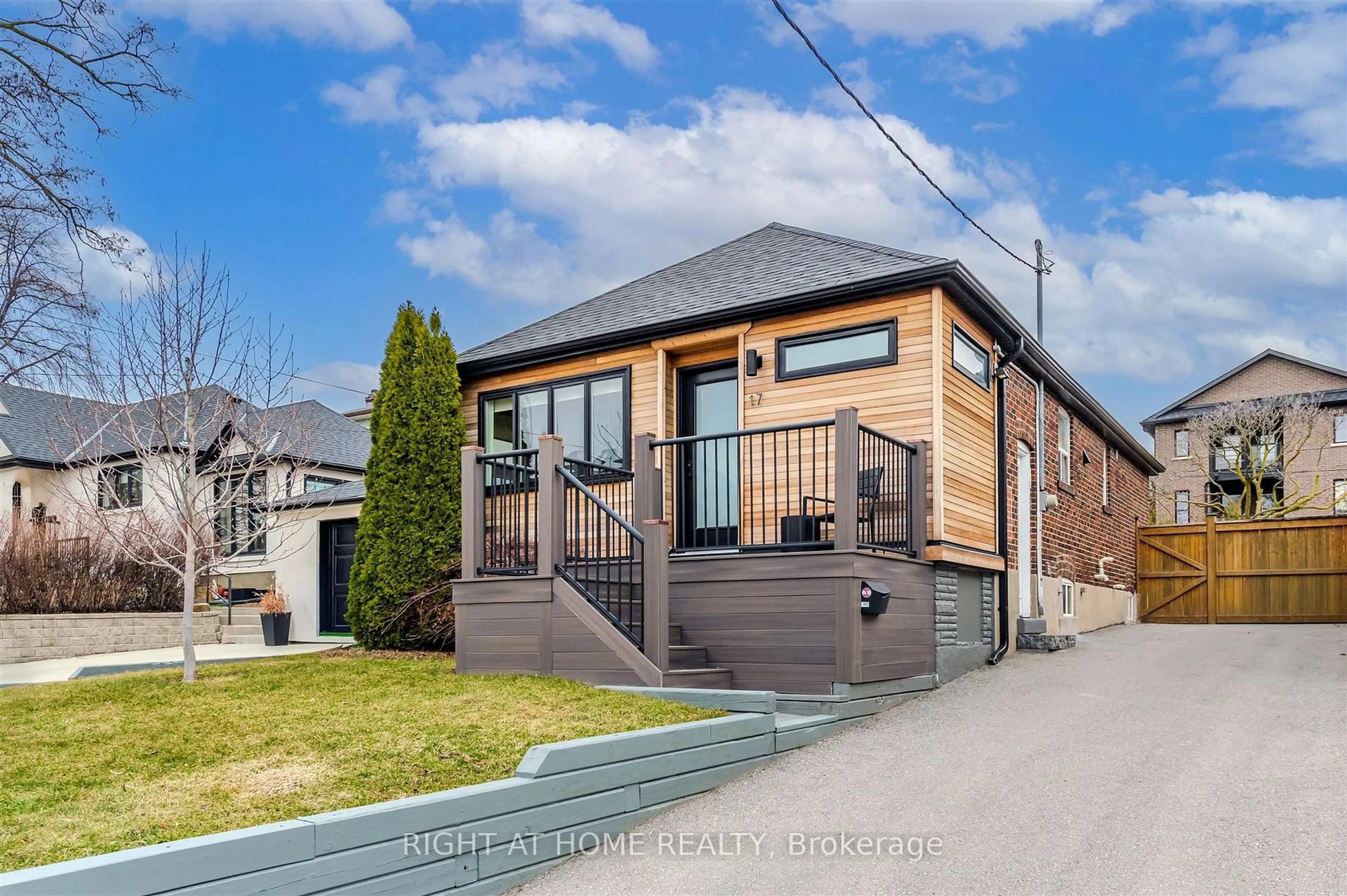 Home with brick exterior material, street for 17 Claybrooke St, Toronto Ontario M6M 3P6
