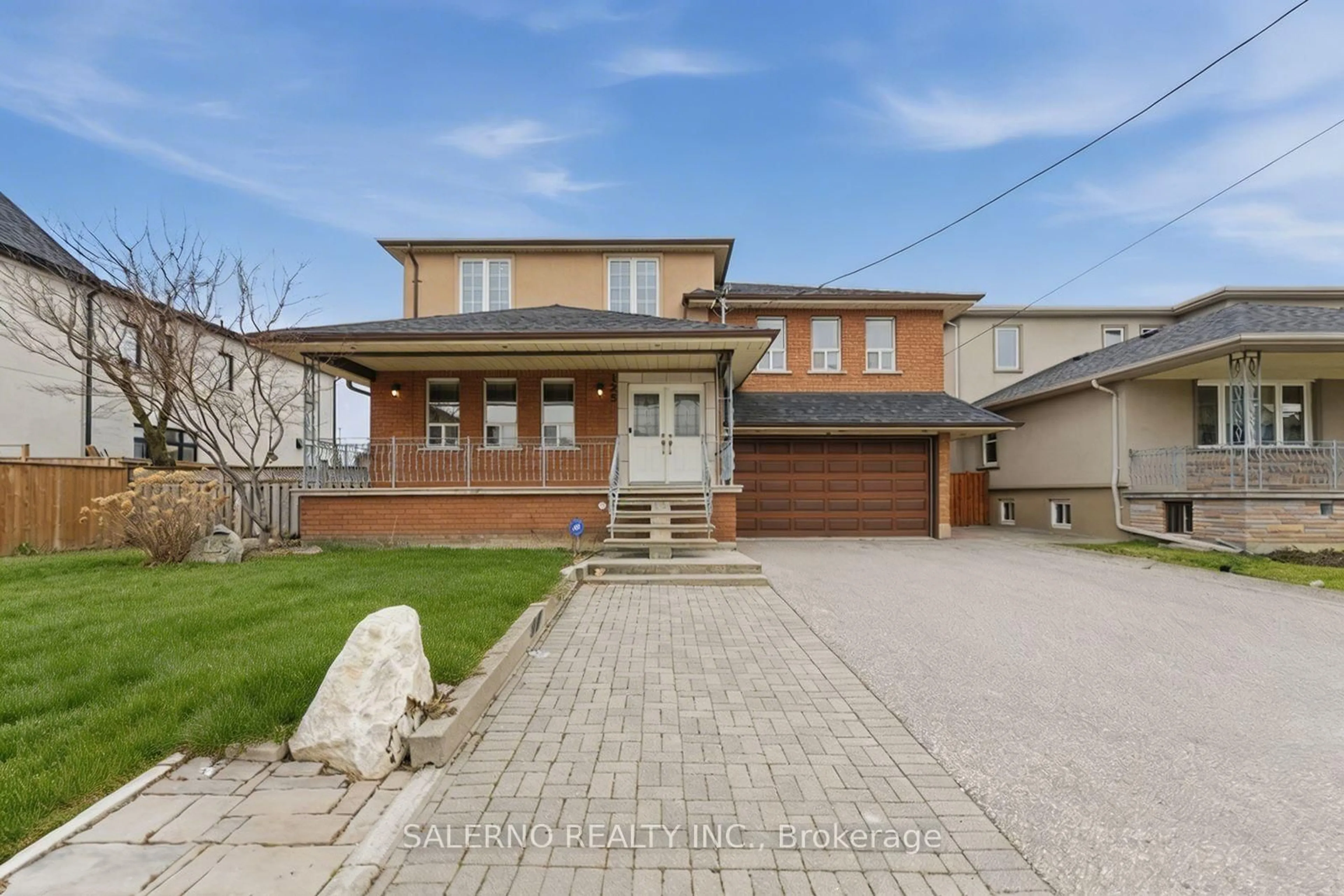Home with brick exterior material, street for 125 Anthony Rd, Toronto Ontario M3K 1B7