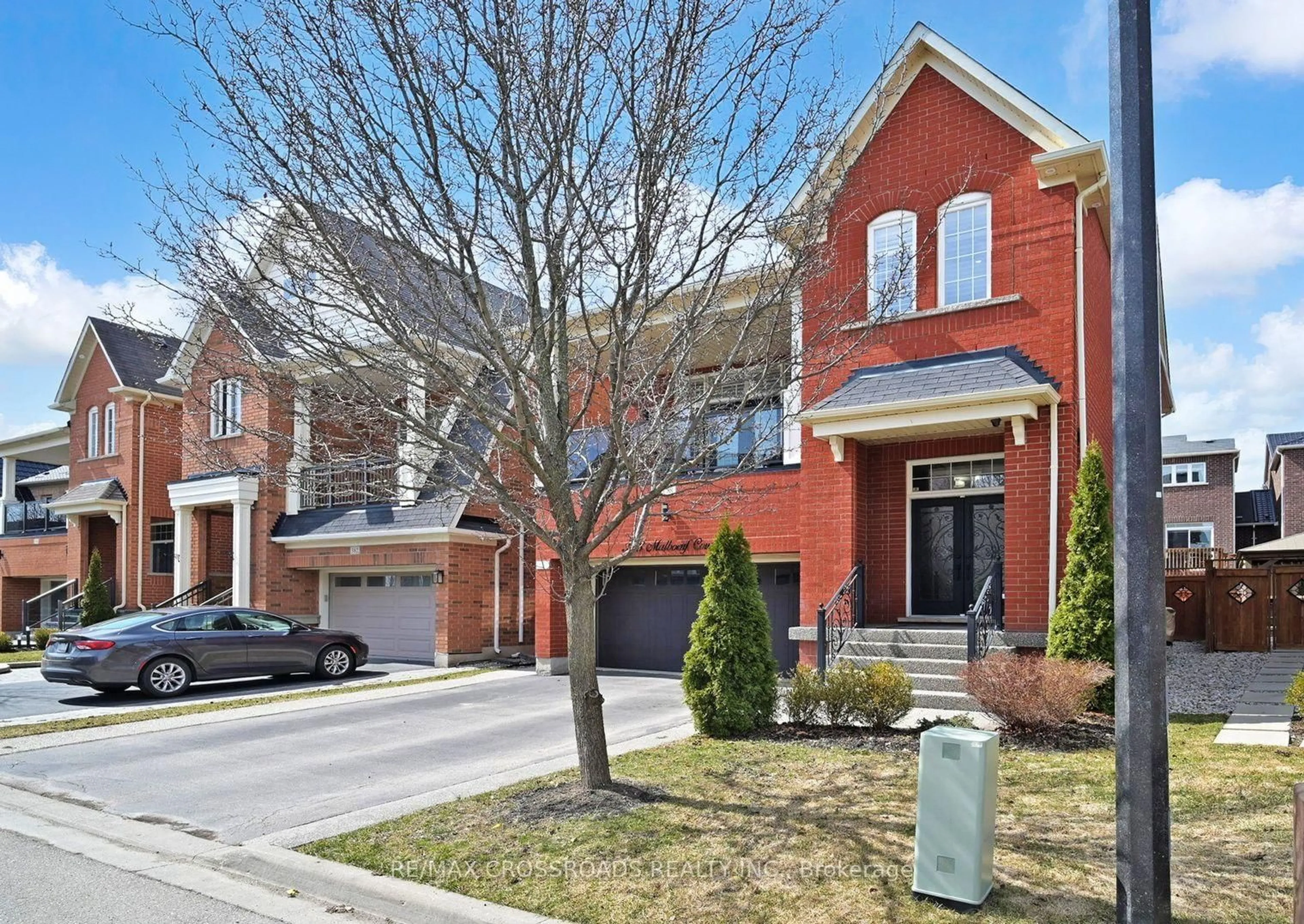 Home with brick exterior material, street for 378 Malboeuf Crt, Milton Ontario L9T 7Y3
