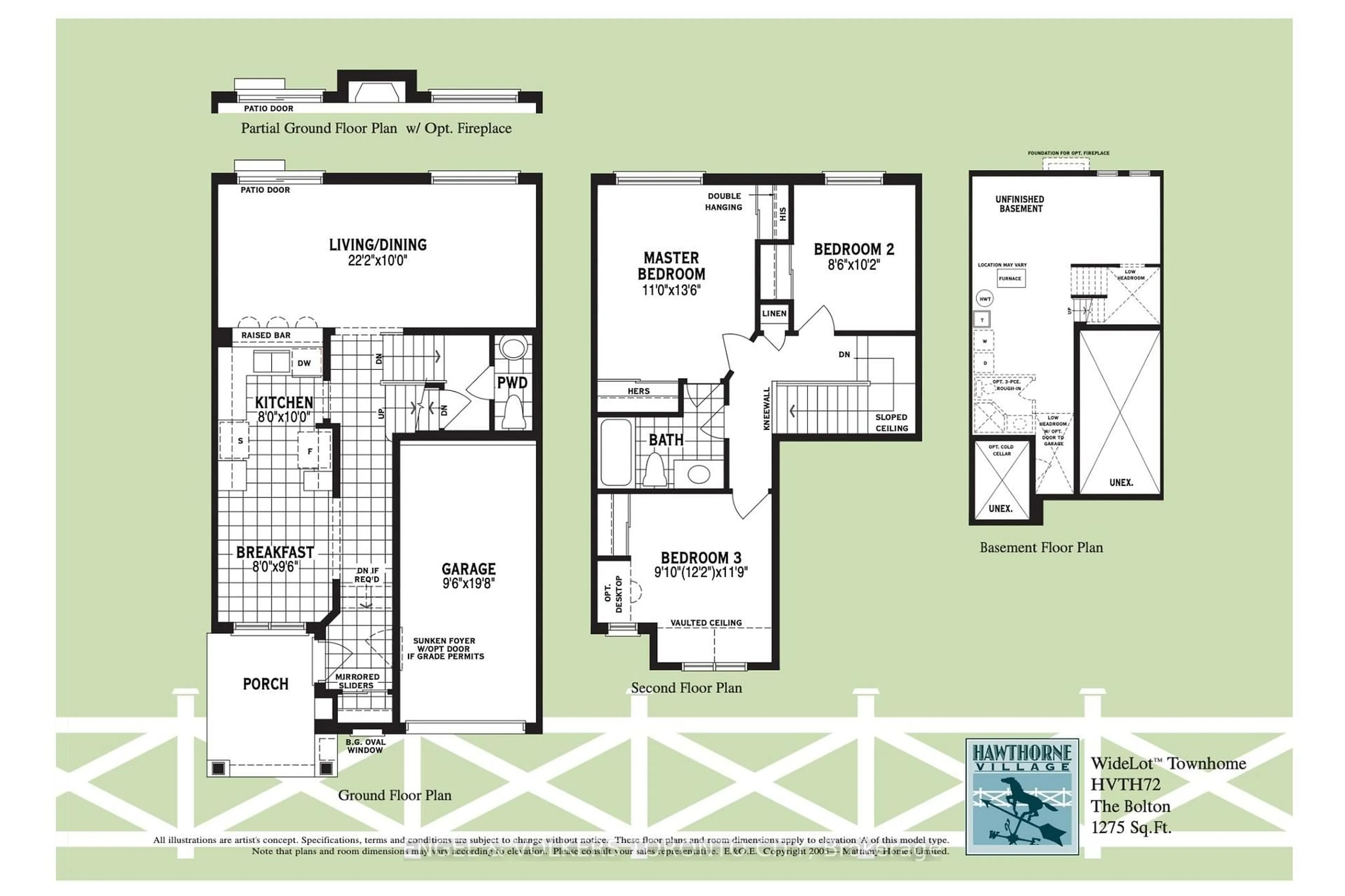 Floor plan for 67 Gleave Terr, Milton Ontario L9T 7B7