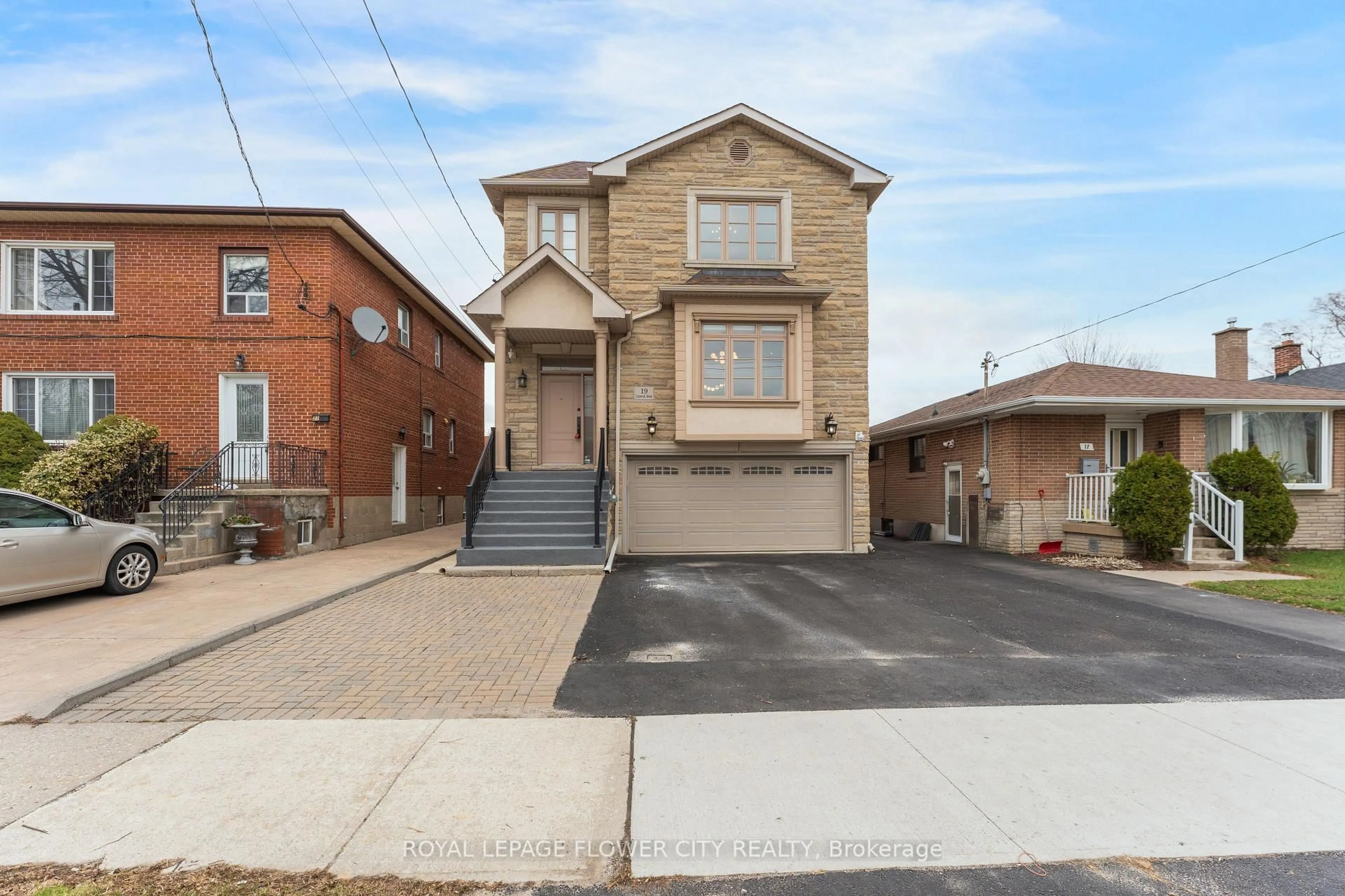 Home with brick exterior material, street for 19 Connorvale Ave, Toronto Ontario M8W 3Z9