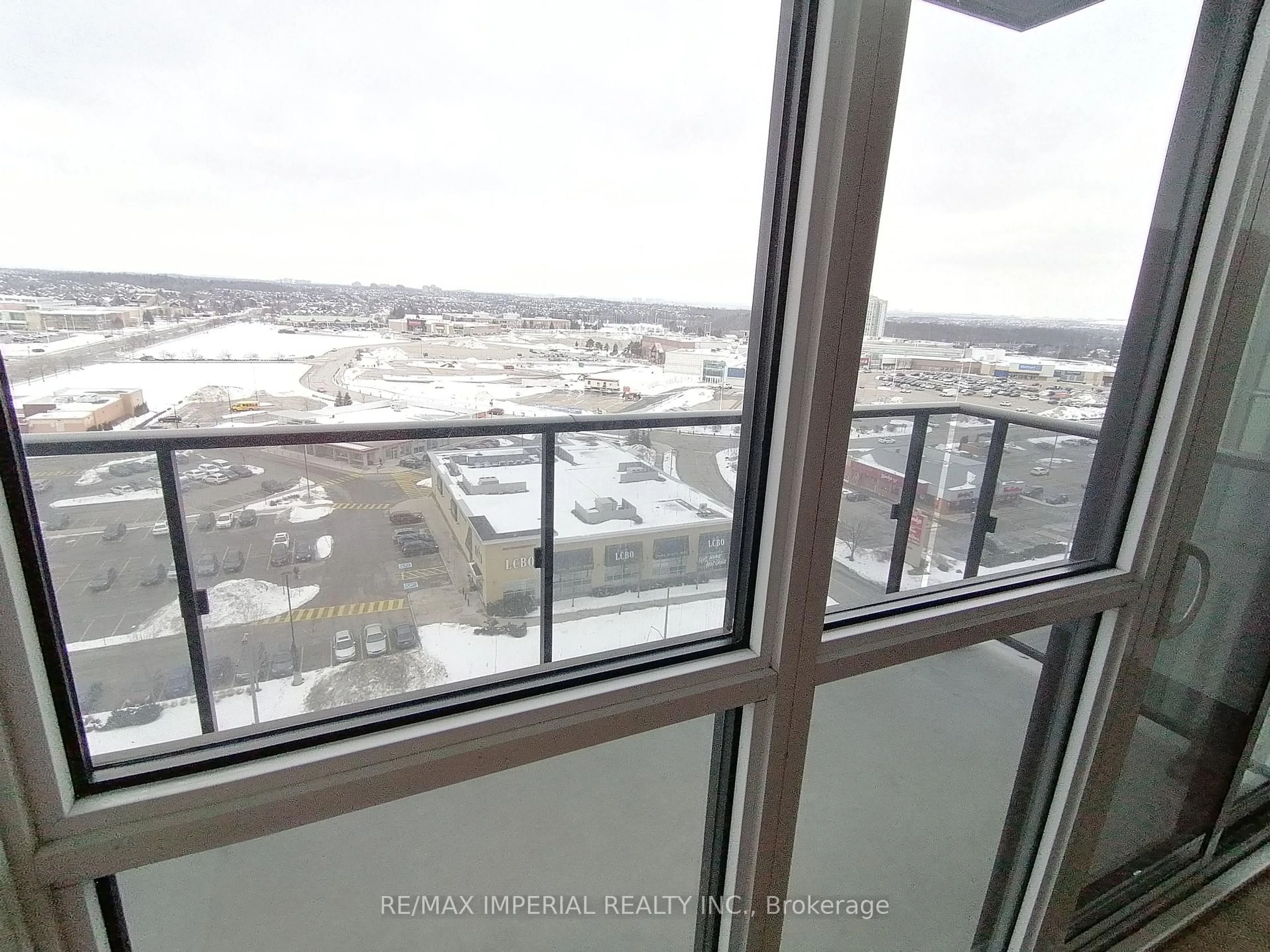 Balcony in the apartment, city buildings view from balcony for 4655 Glen Erin Dr #1201, Mississauga Ontario L5M 0Z1