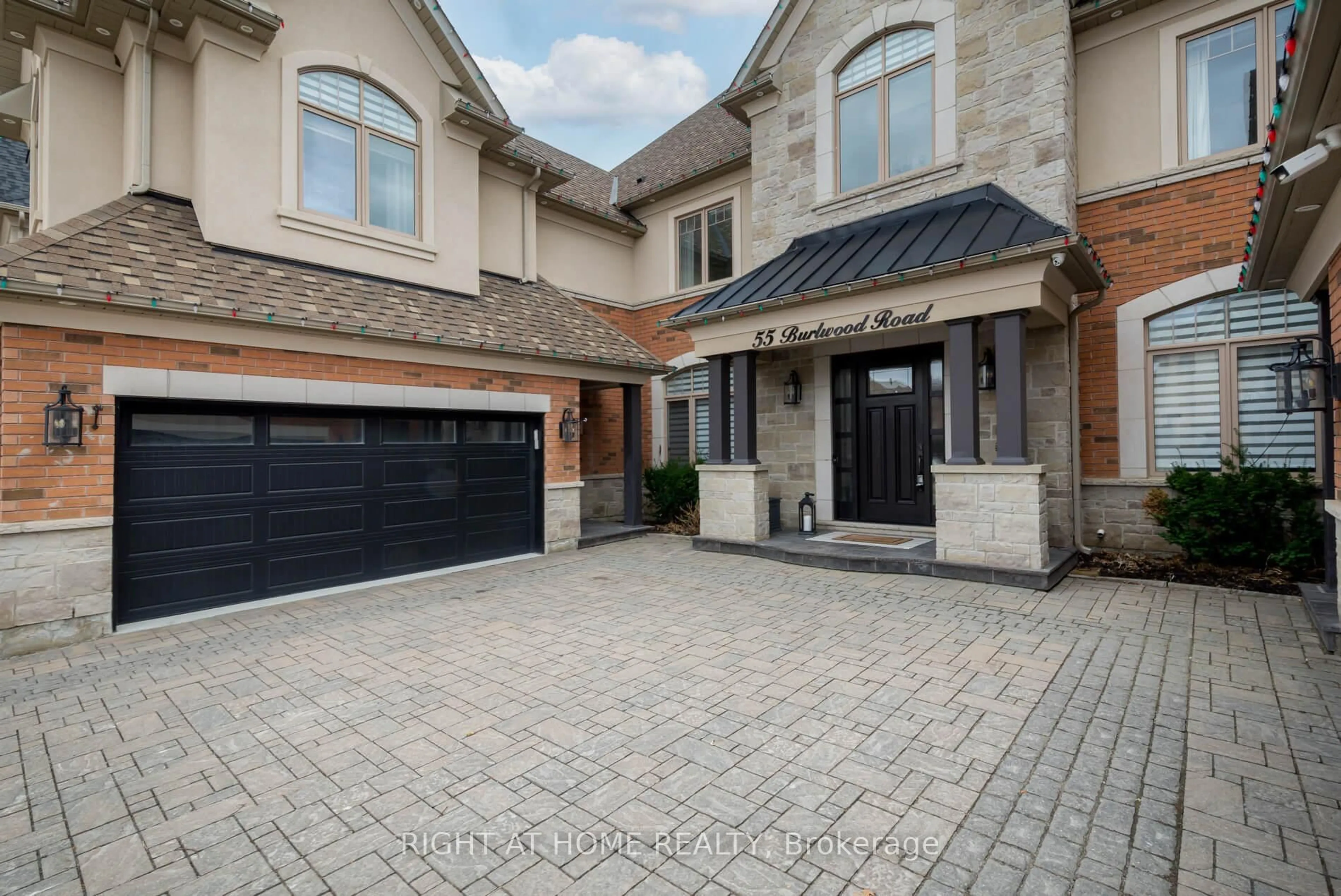 Home with brick exterior material, street for 55 Burlwood Rd, Brampton Ontario L6P 4E7