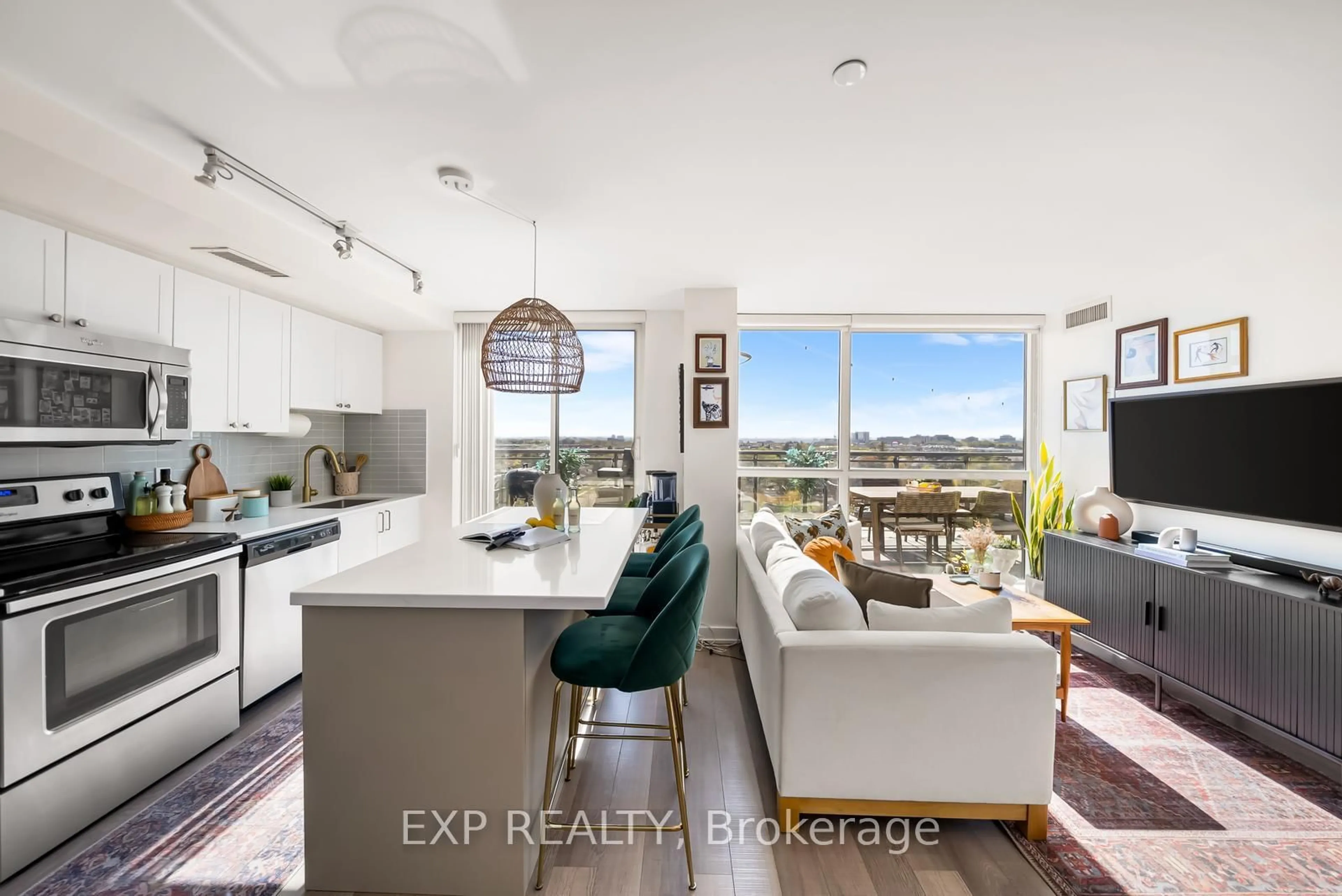 Open concept kitchen, unknown for 16 Mcadam Ave #705, Toronto Ontario M6A 1S5