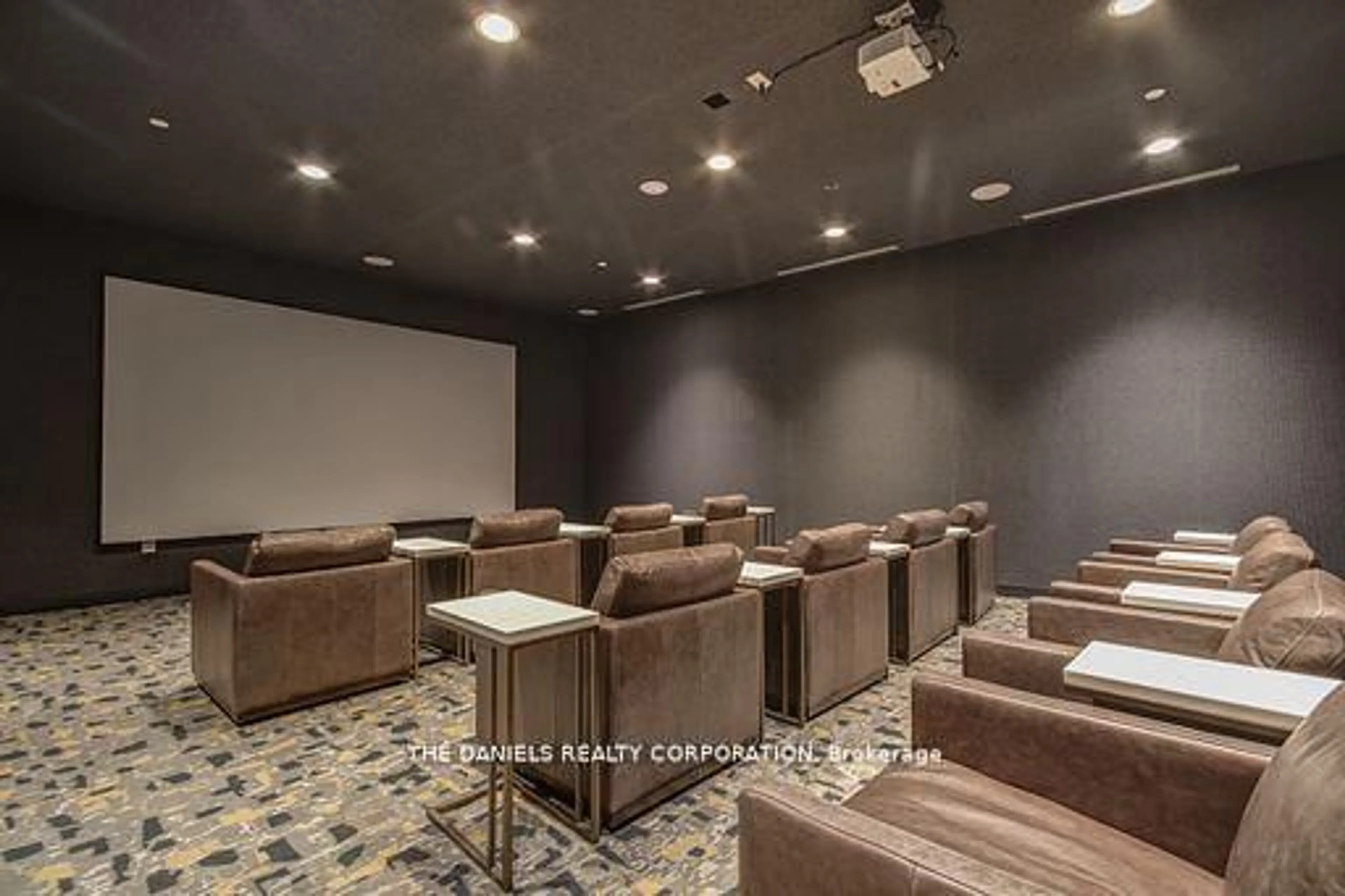 Home theater for 2485 Eglinton Ave #1314, Mississauga Ontario L5M 2T1