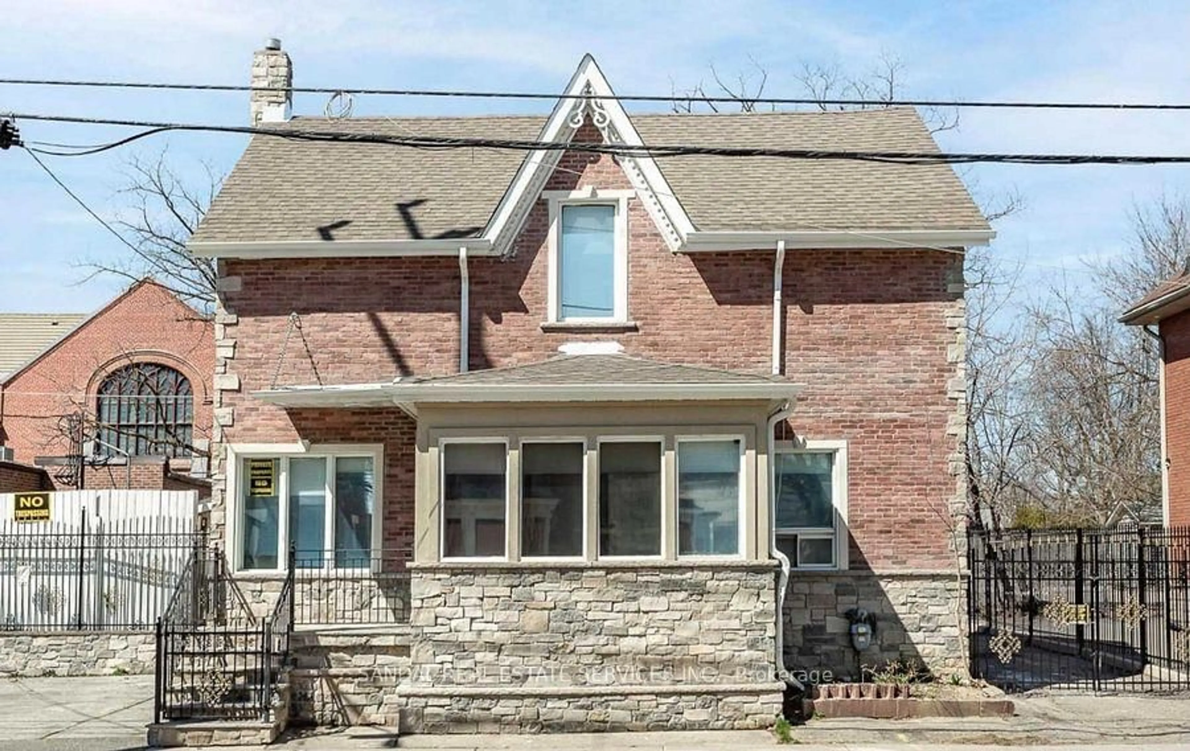 Home with brick exterior material, street for 8 Church St, Brampton Ontario L6V 1E9