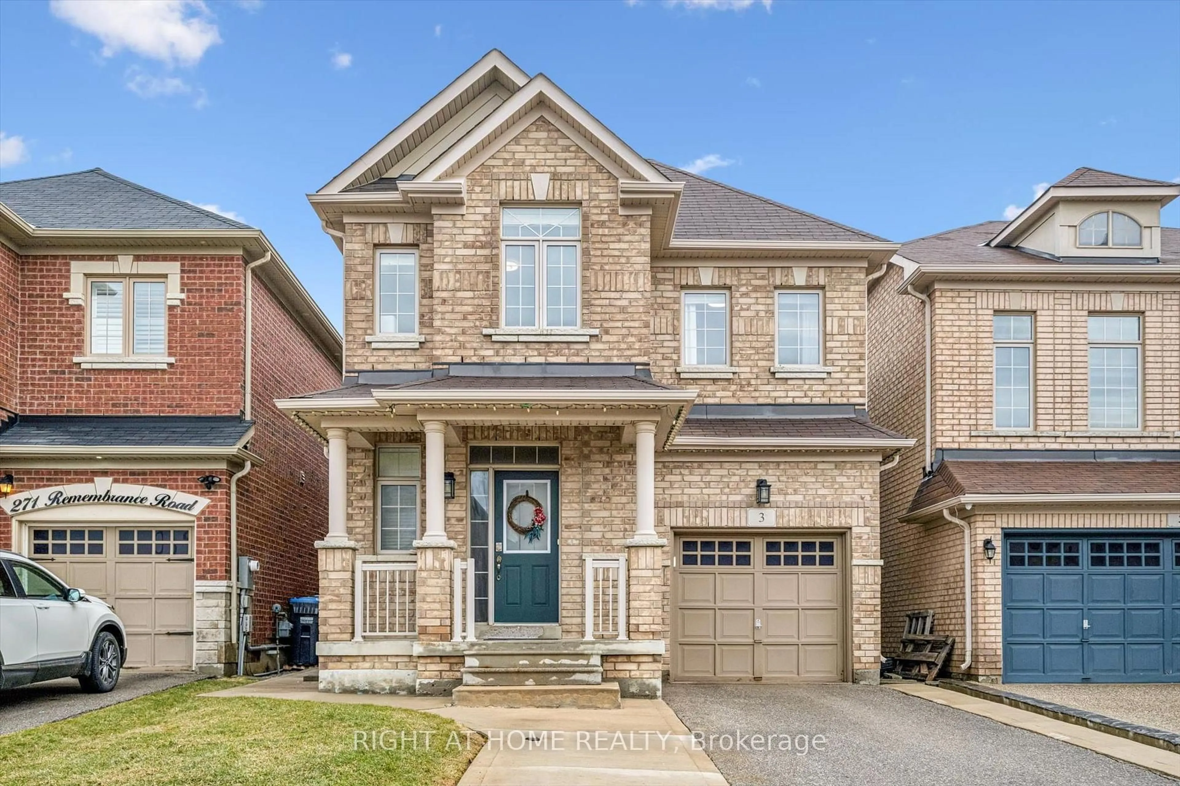 Home with brick exterior material, street for 3 Antoine St, Brampton Ontario L7A 0G4