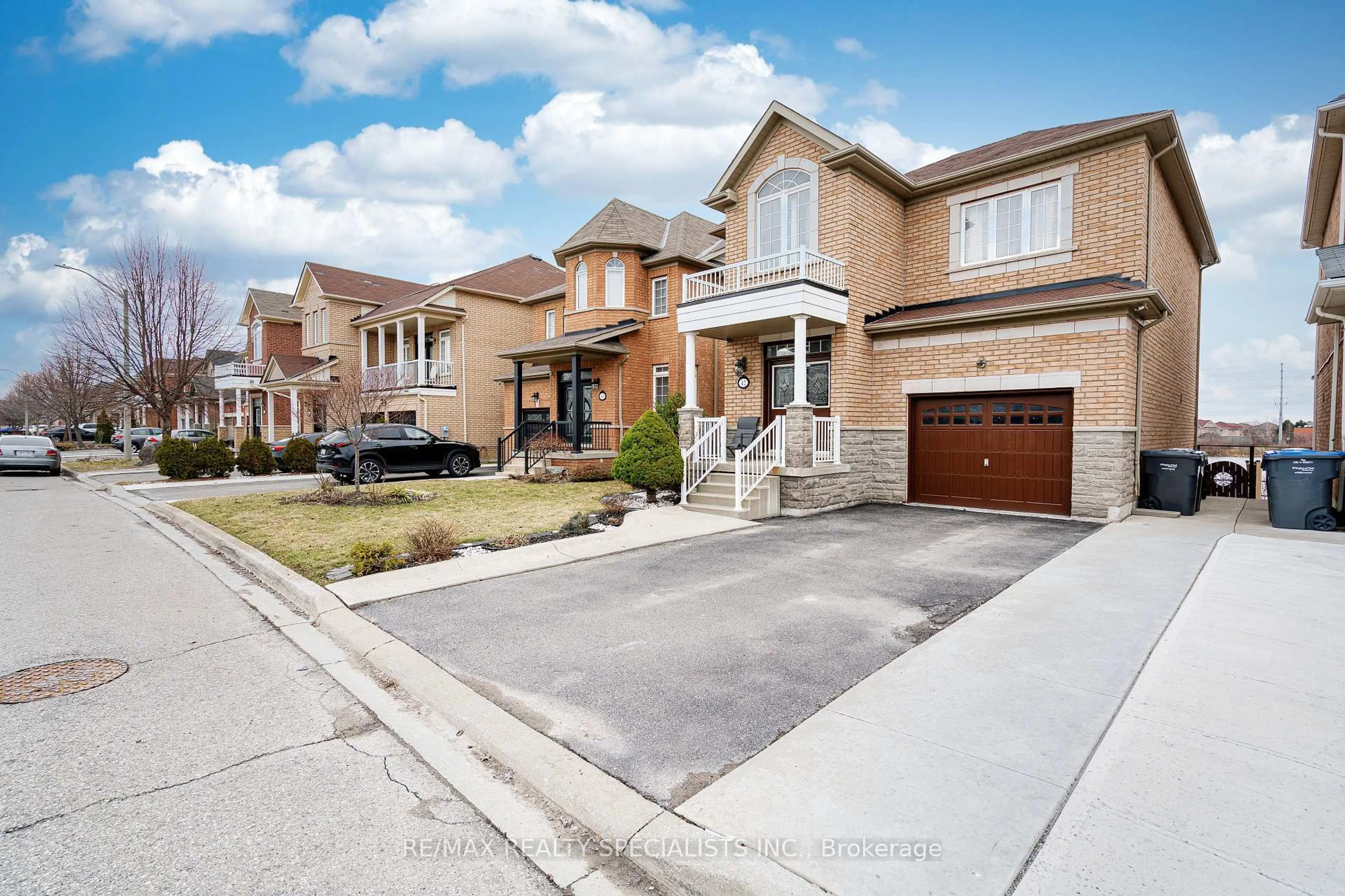 Home with brick exterior material, street for 42 Chalkfarm Cres, Brampton Ontario L7A 3W1