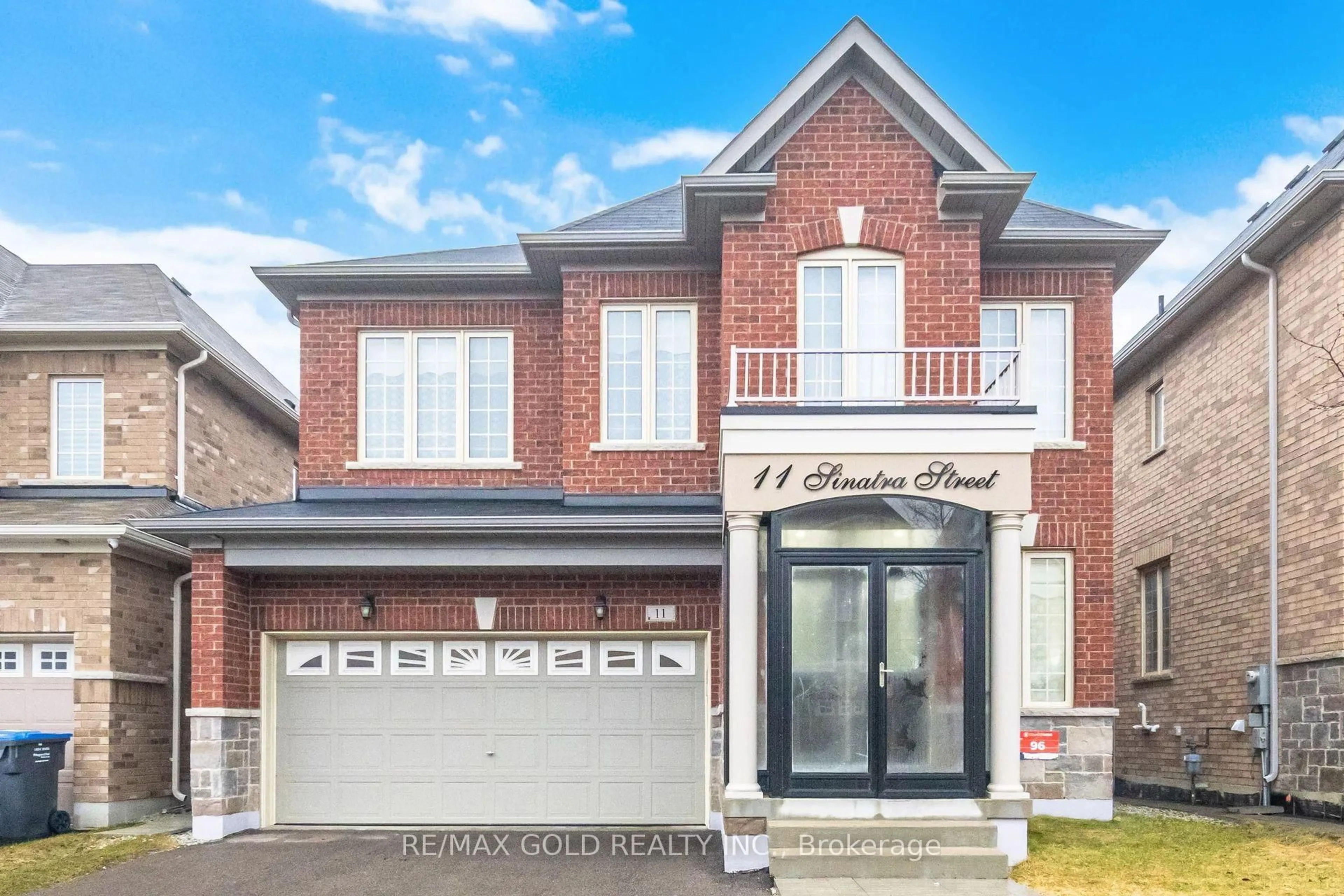 Home with brick exterior material, street for 11 Sinatra St, Brampton Ontario L6R 4B3