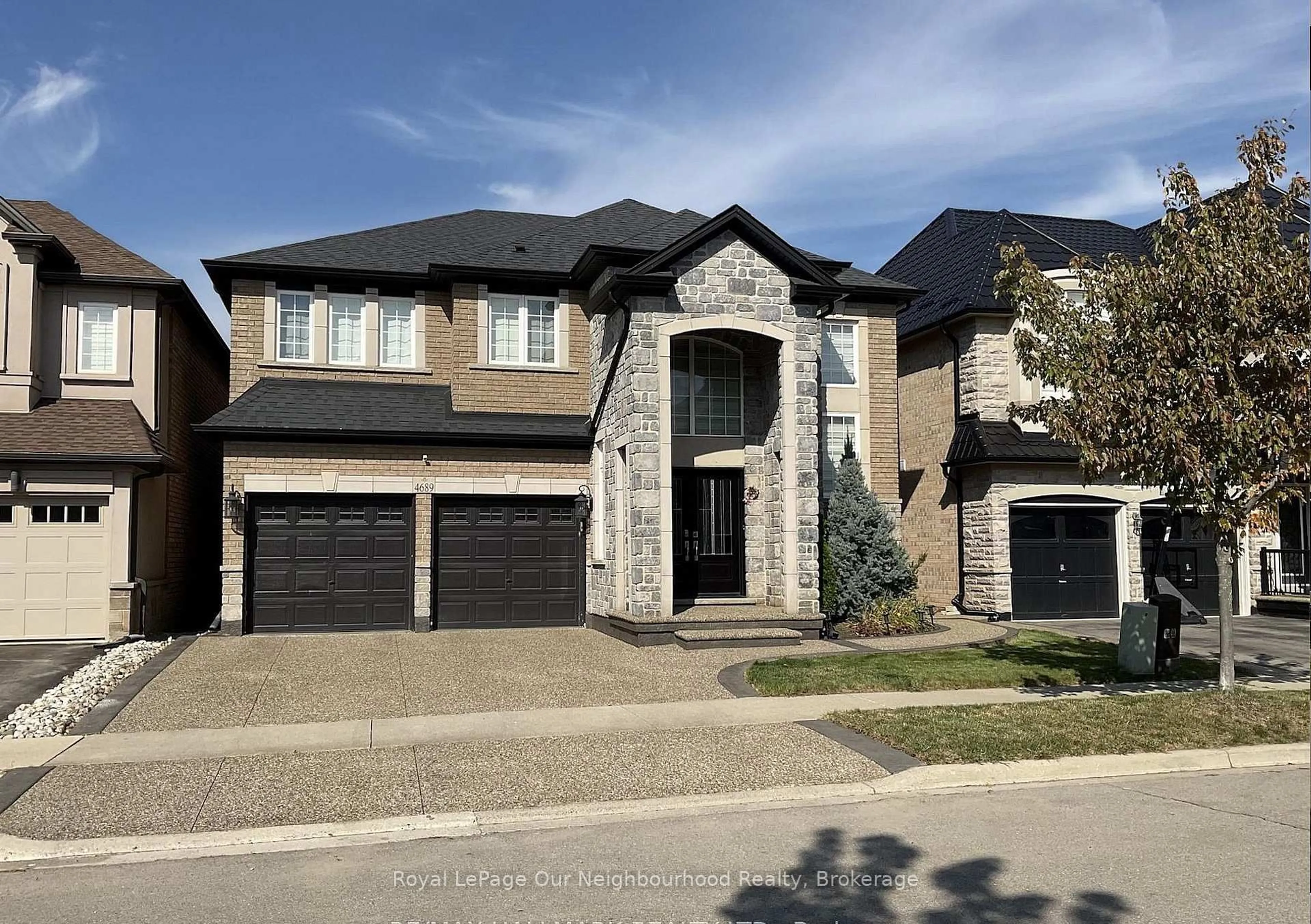 Home with brick exterior material, street for 4689 Leanna Heights Rd, Burlington Ontario L7M 0G3