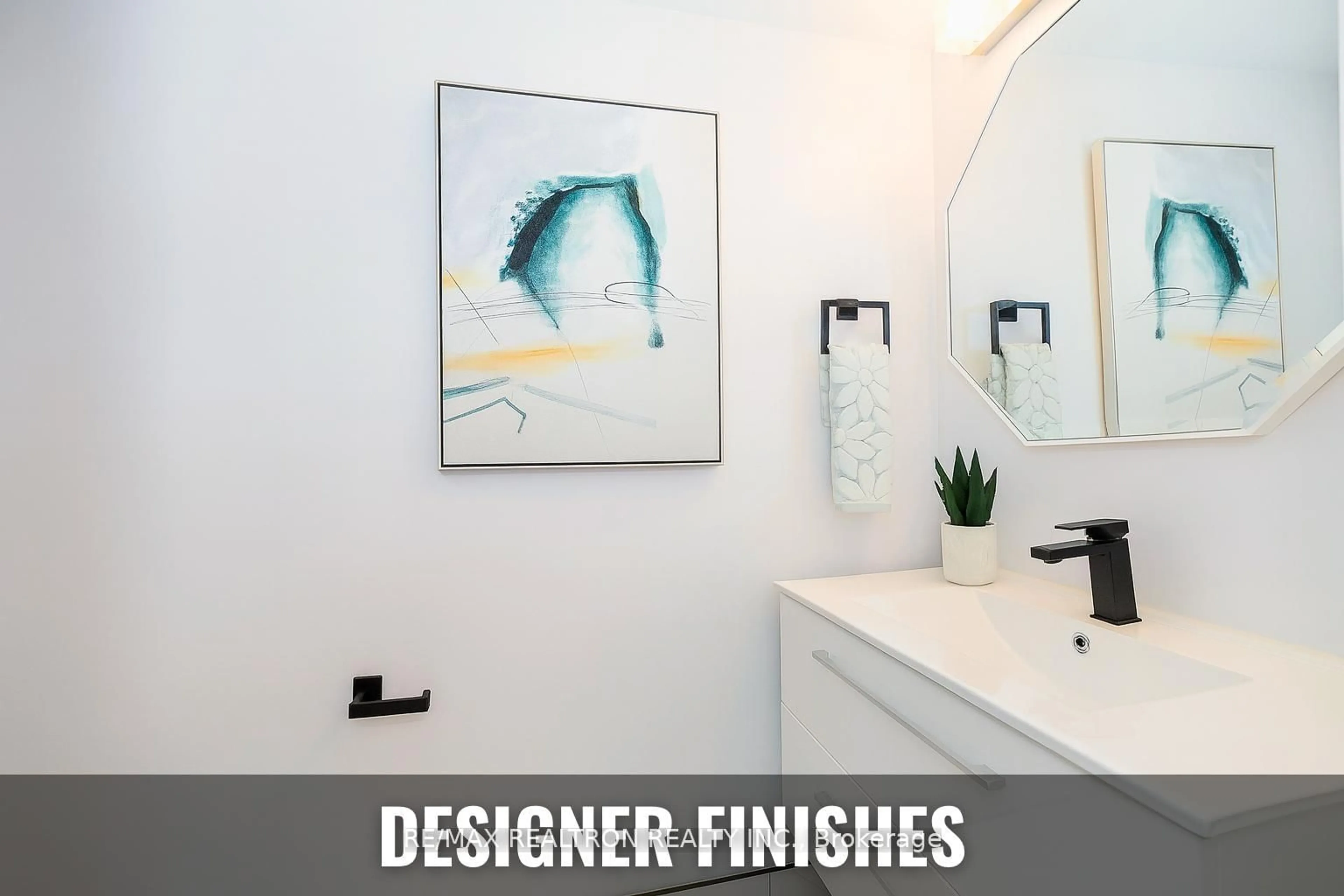 Contemporary bathroom, ceramic/tile floor for 2355 Sheppard Ave #235, Toronto Ontario M9M 1M3