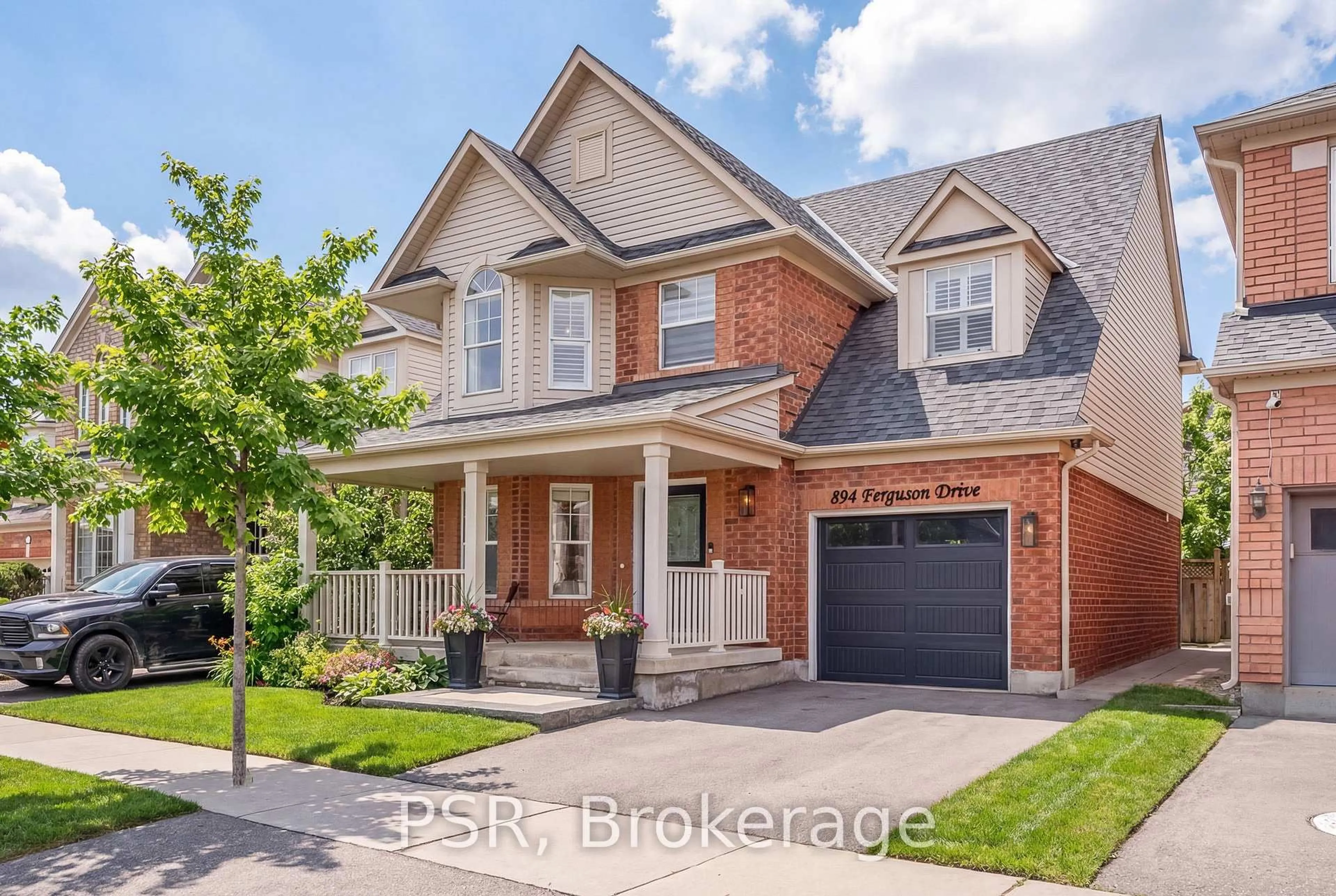 Home with brick exterior material, street for 894 Ferguson Dr, Milton Ontario L6T 6V9