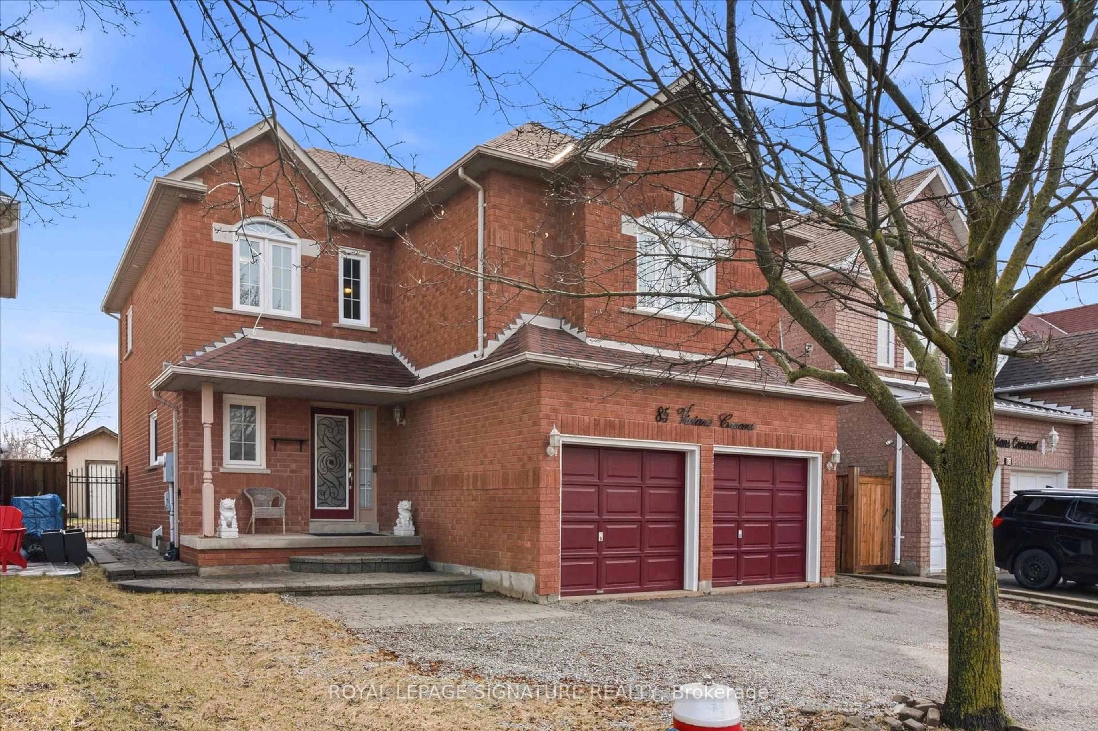 Home with brick exterior material, street for 85 Vivians Cres, Brampton Ontario L6Y 4V2
