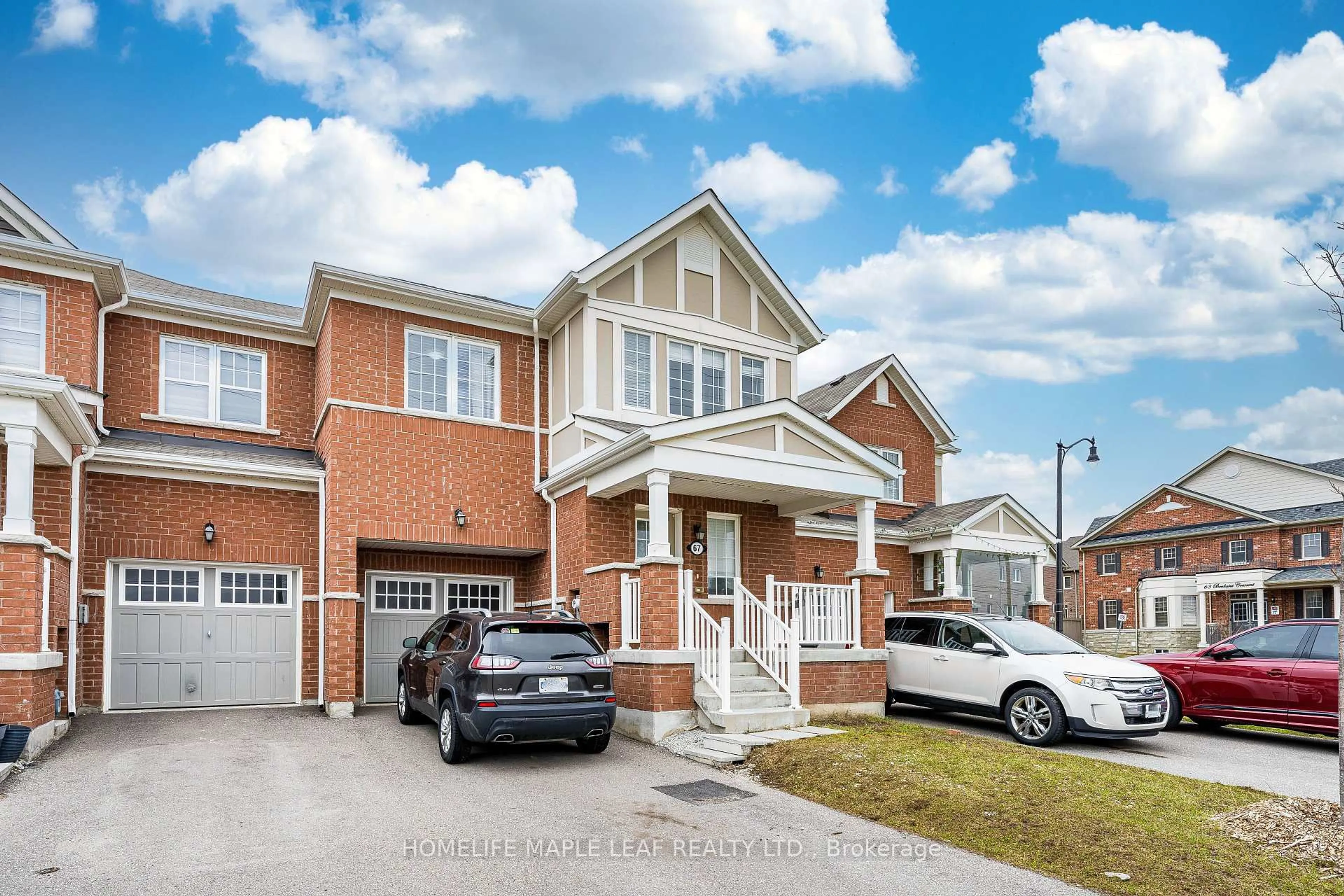 Home with brick exterior material, street for 67 Benhurst Cres, Brampton Ontario L7A 5A5