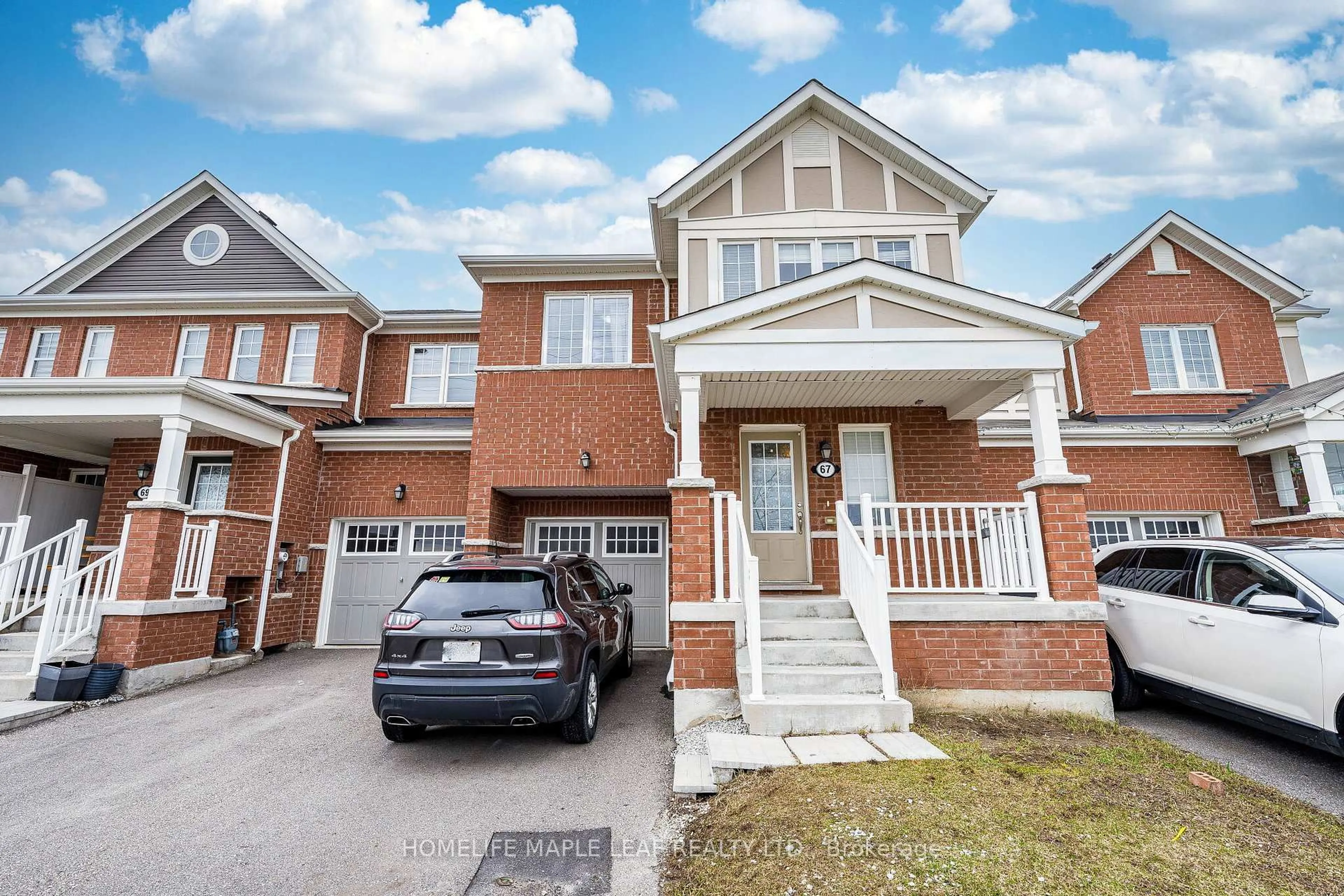Home with brick exterior material, street for 67 Benhurst Cres, Brampton Ontario L7A 5A5