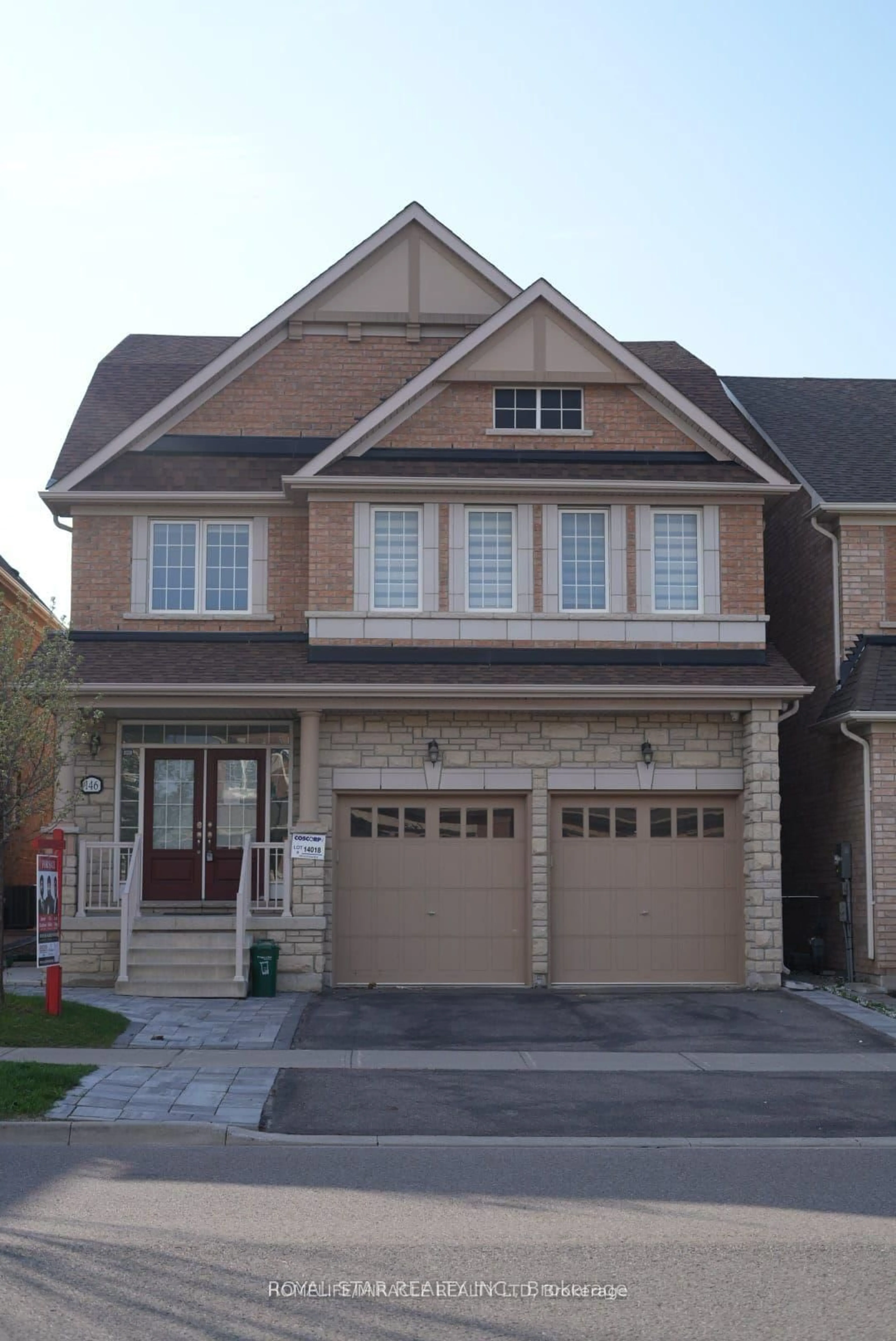 Home with brick exterior material, street for 146 Newhouse Blvd, Caledon Ontario L7C 4E1