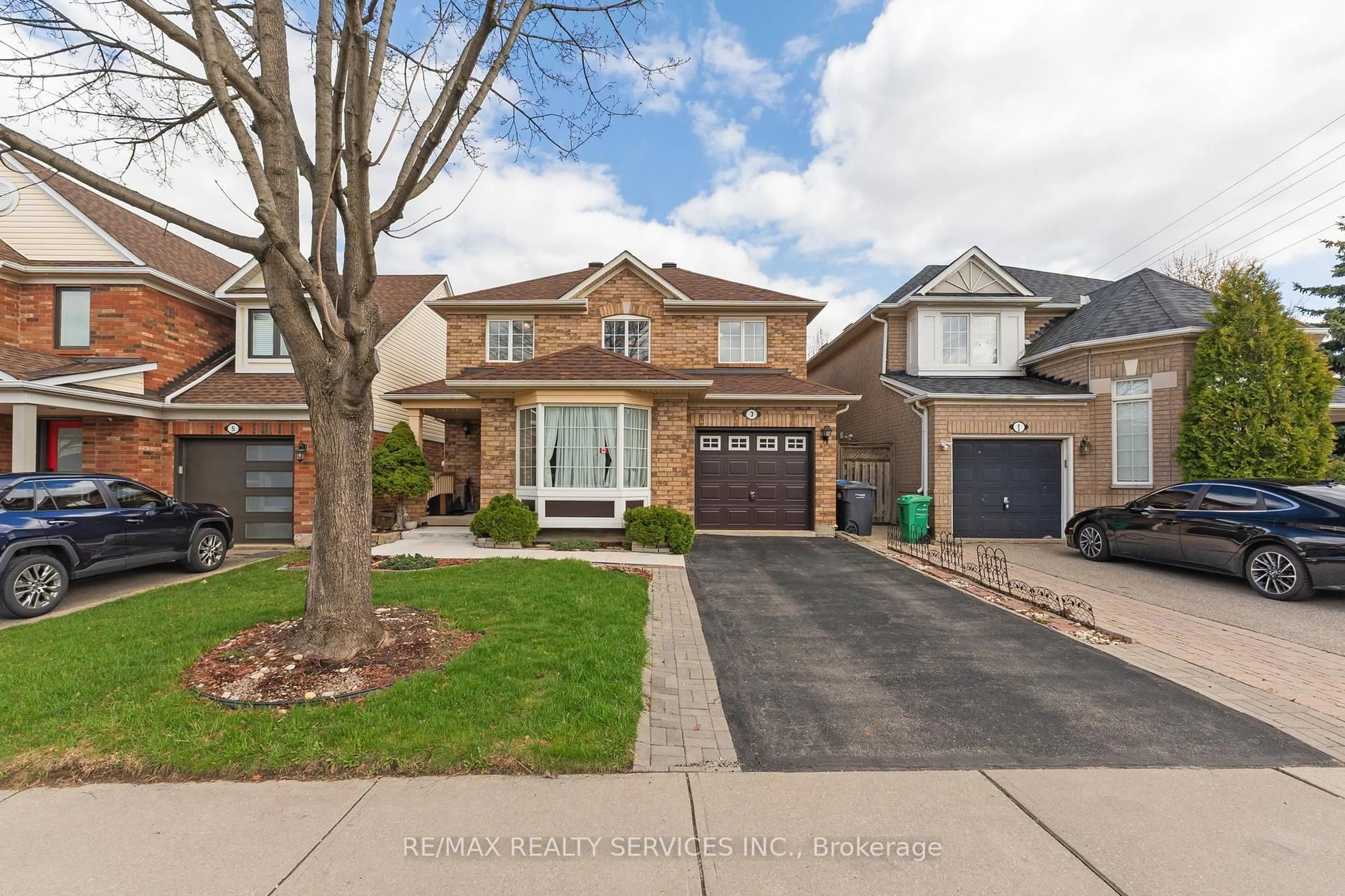 Home with brick exterior material, street for 3 Springhurst Ave, Brampton Ontario L7A 1P6
