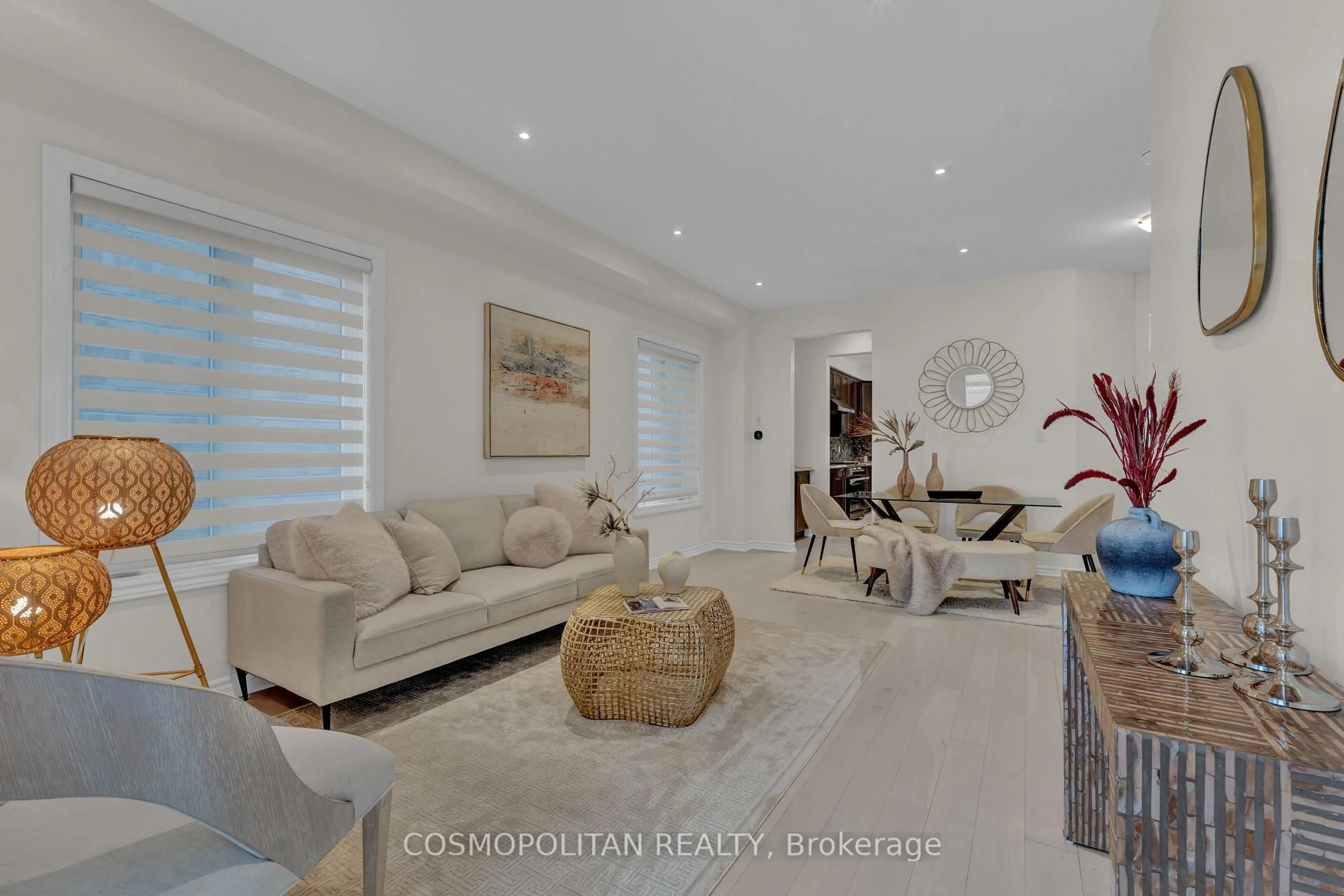 Living room with furniture, ceramic/tile floor for 10 Loomis Rd, Brampton Ontario L7A 4X4