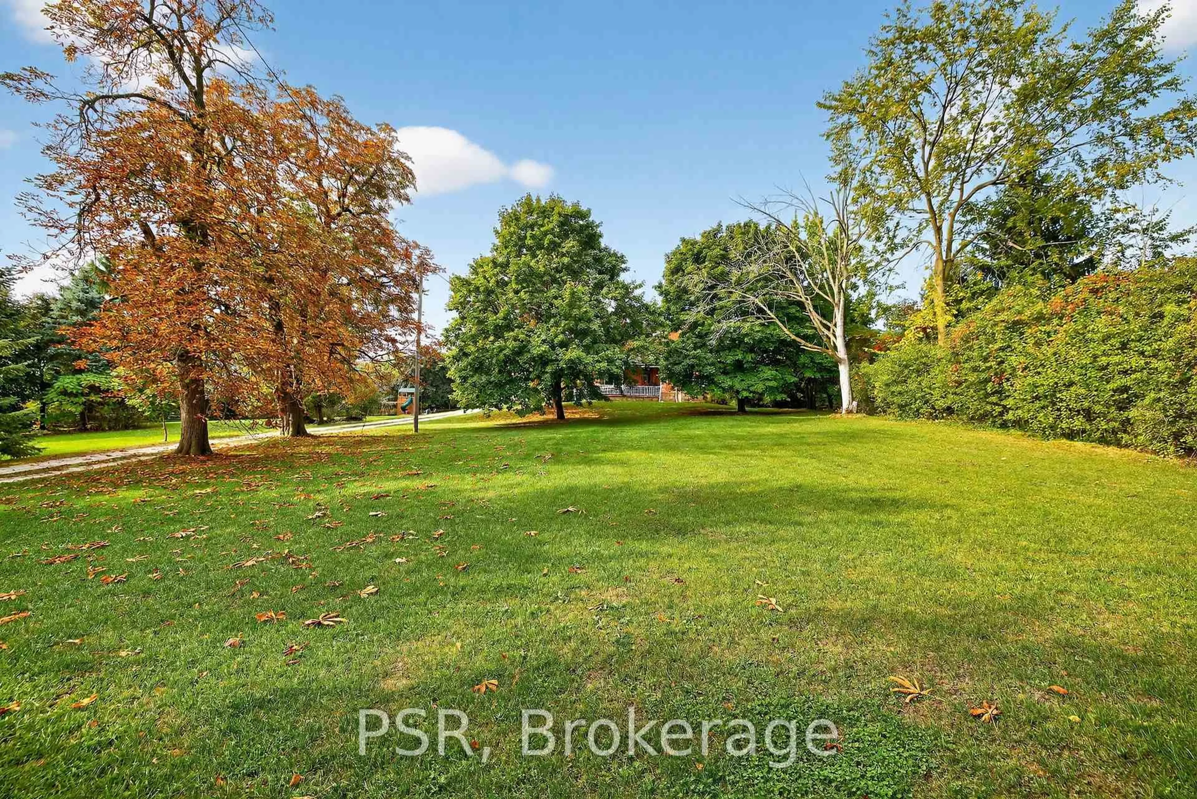 A pic from outside/outdoor area/front of a property/back of a property/a pic from drone, forest/trees view for 14700 Creditview Rd, Caledon Ontario L7C 3G1