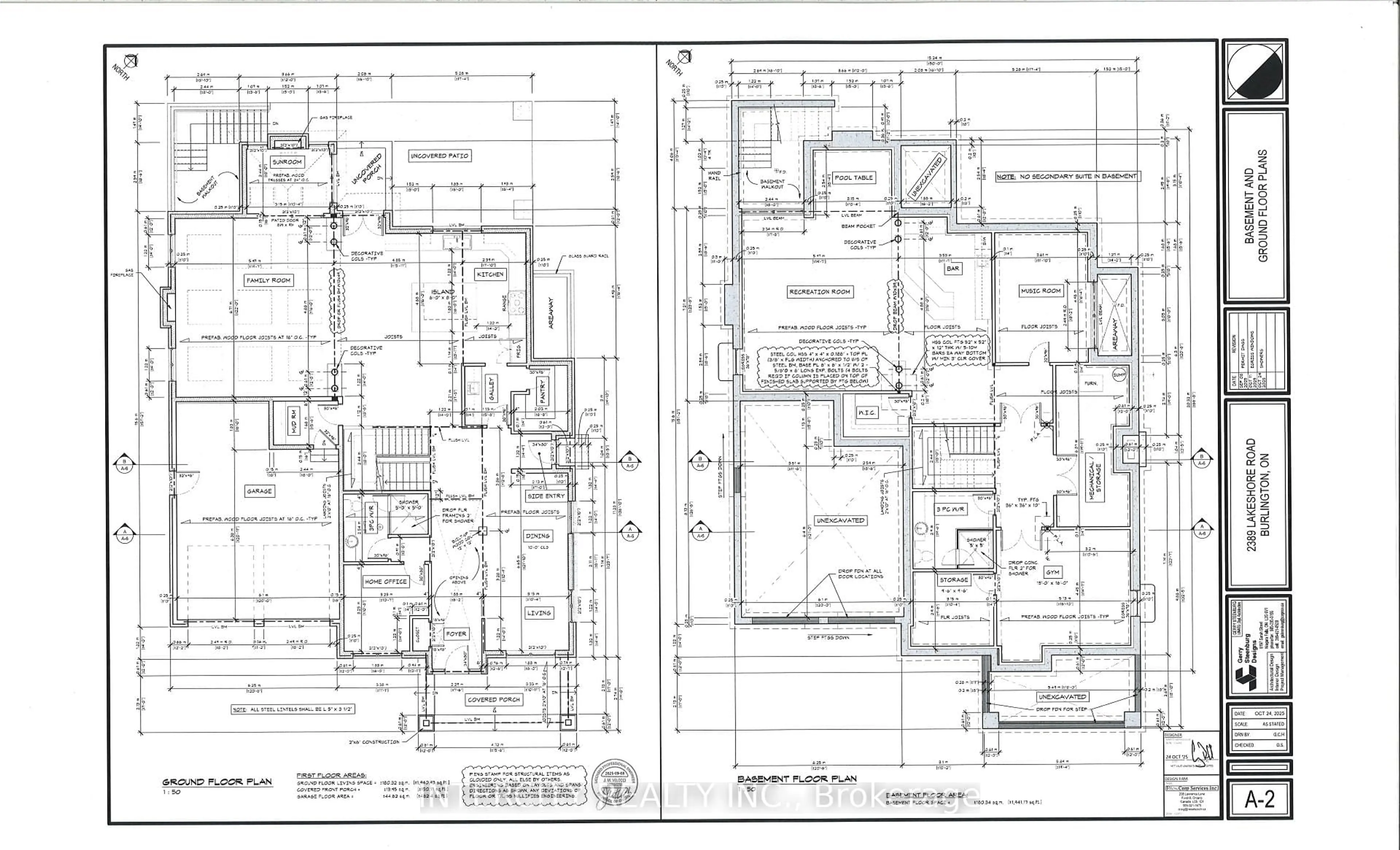 Floor plan for 2389 Lakeshore Rd, Burlington Ontario L7R 1B7