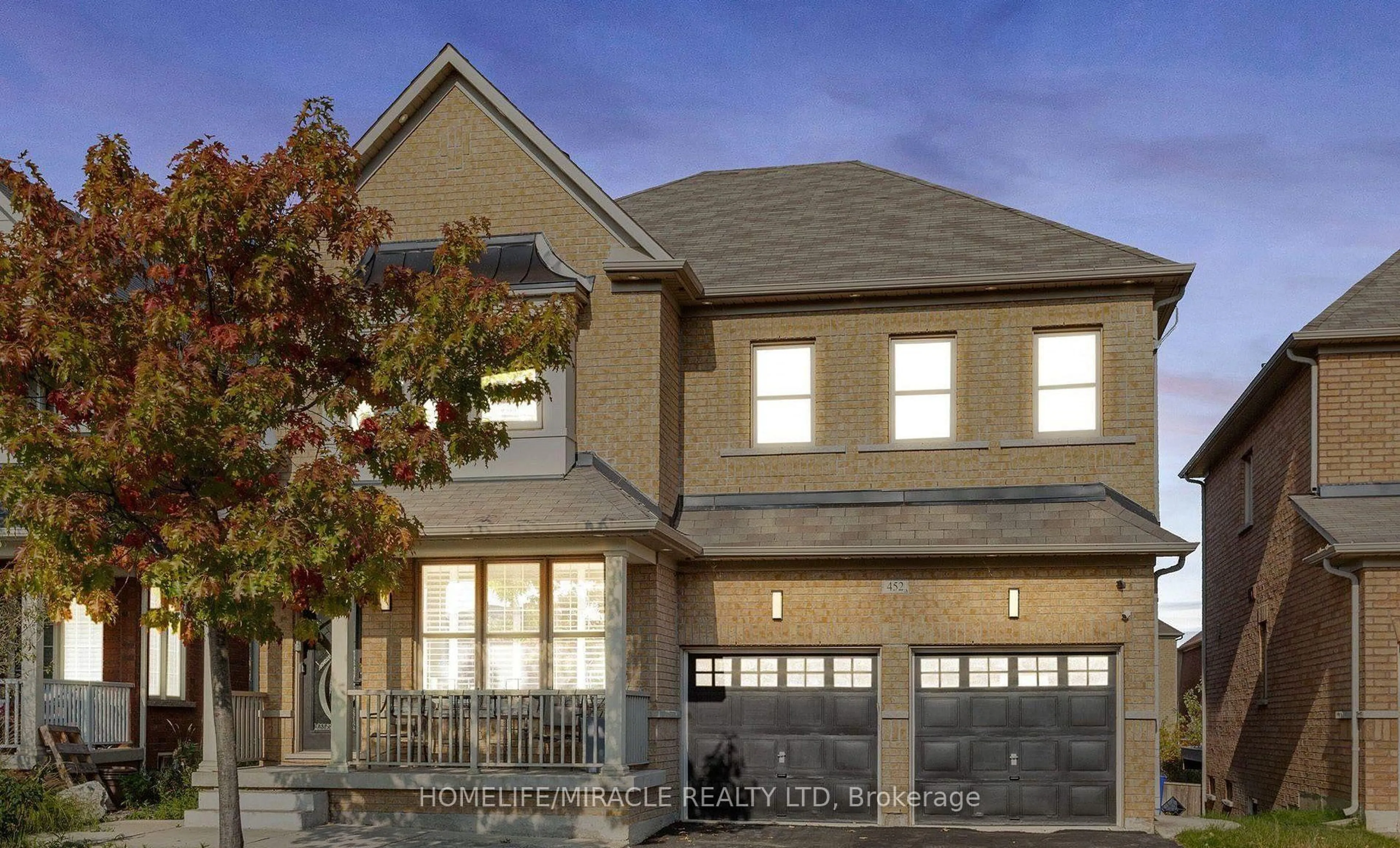 Home with brick exterior material, street for 452 Nairn Circ, Milton Ontario L9T 8A6