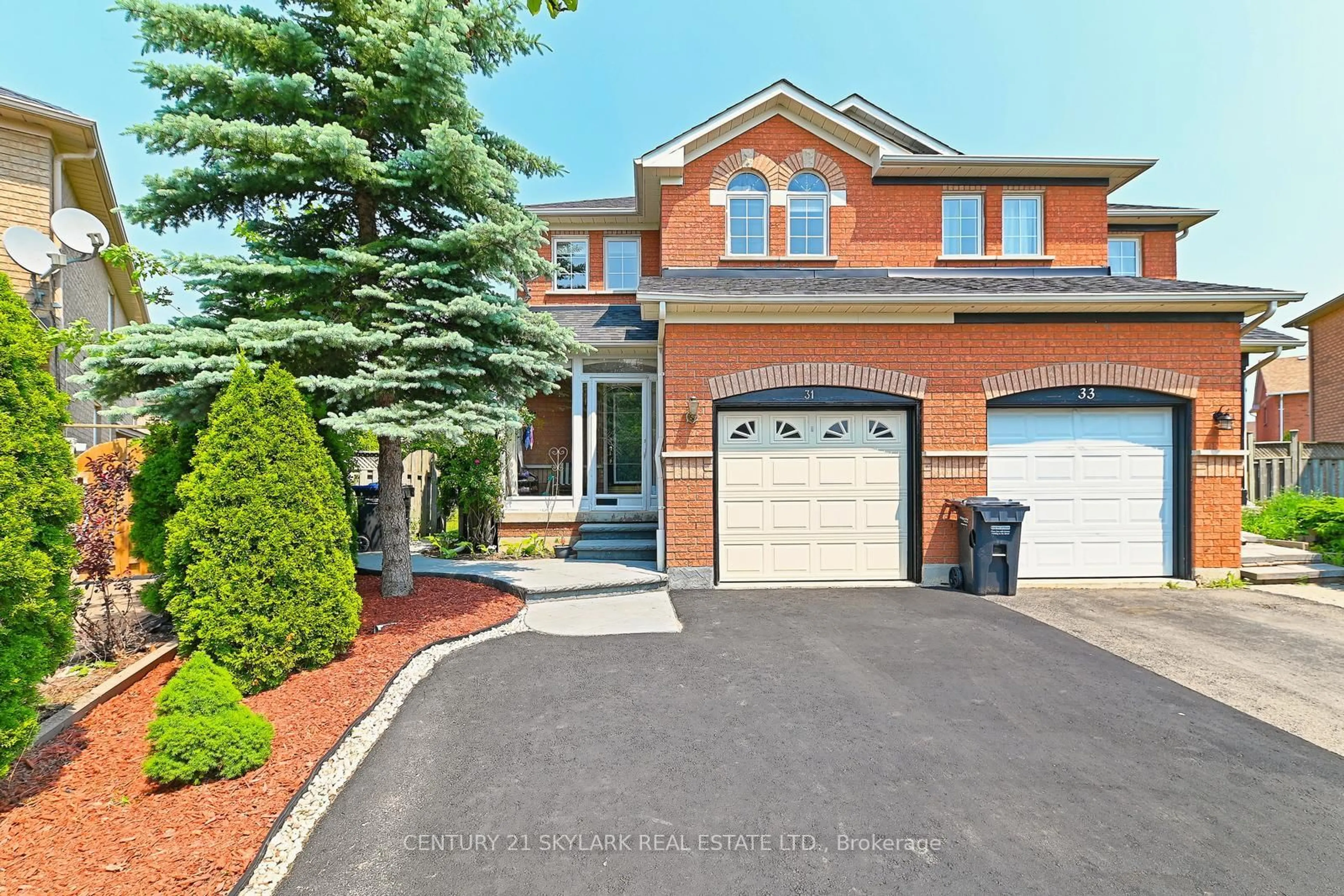 Home with brick exterior material, street for 31 Todmorden Dr, Brampton Ontario L7A 1M7