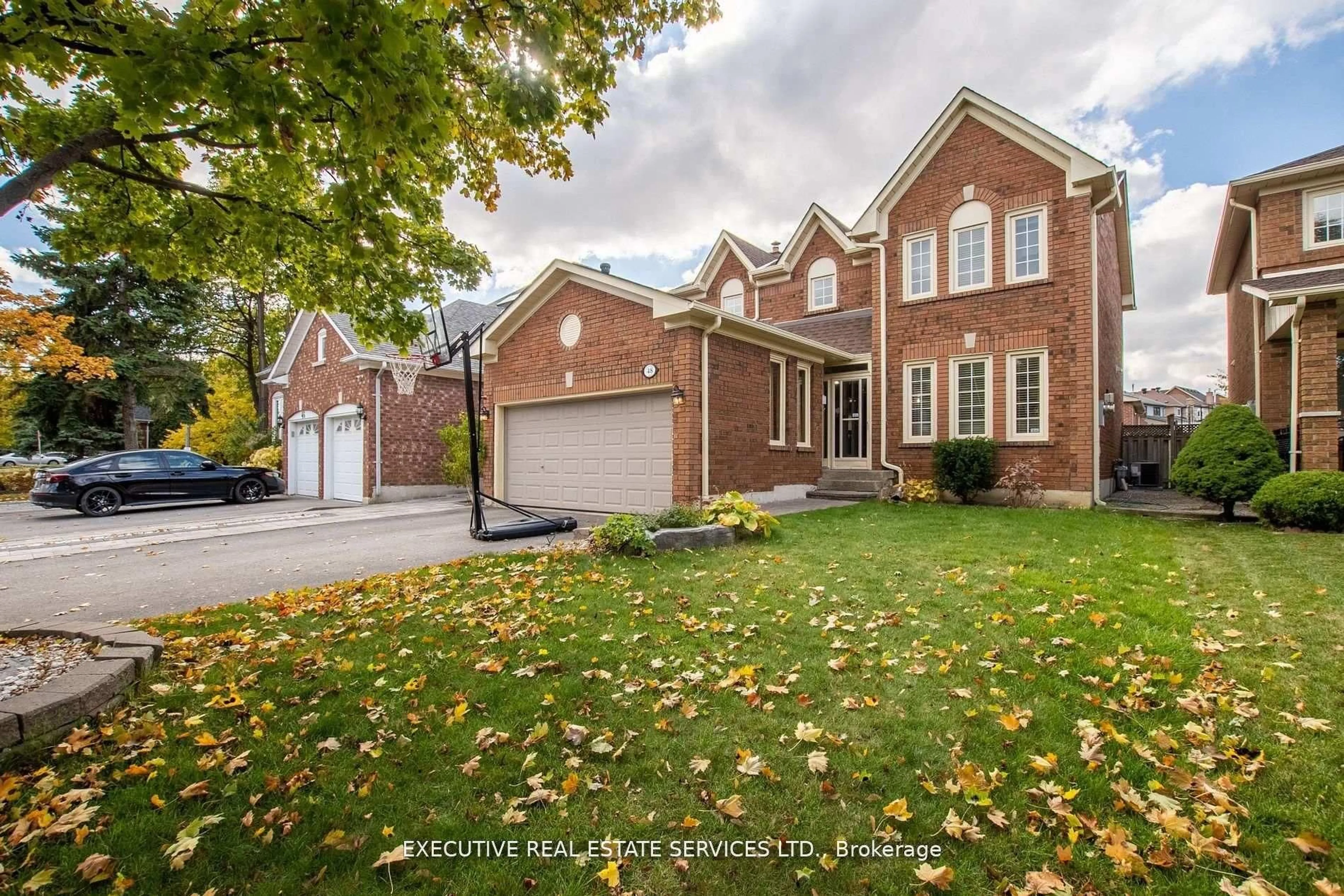Home with brick exterior material, street for 48 Eagleridge Dr, Brampton Ontario L6R 1E9