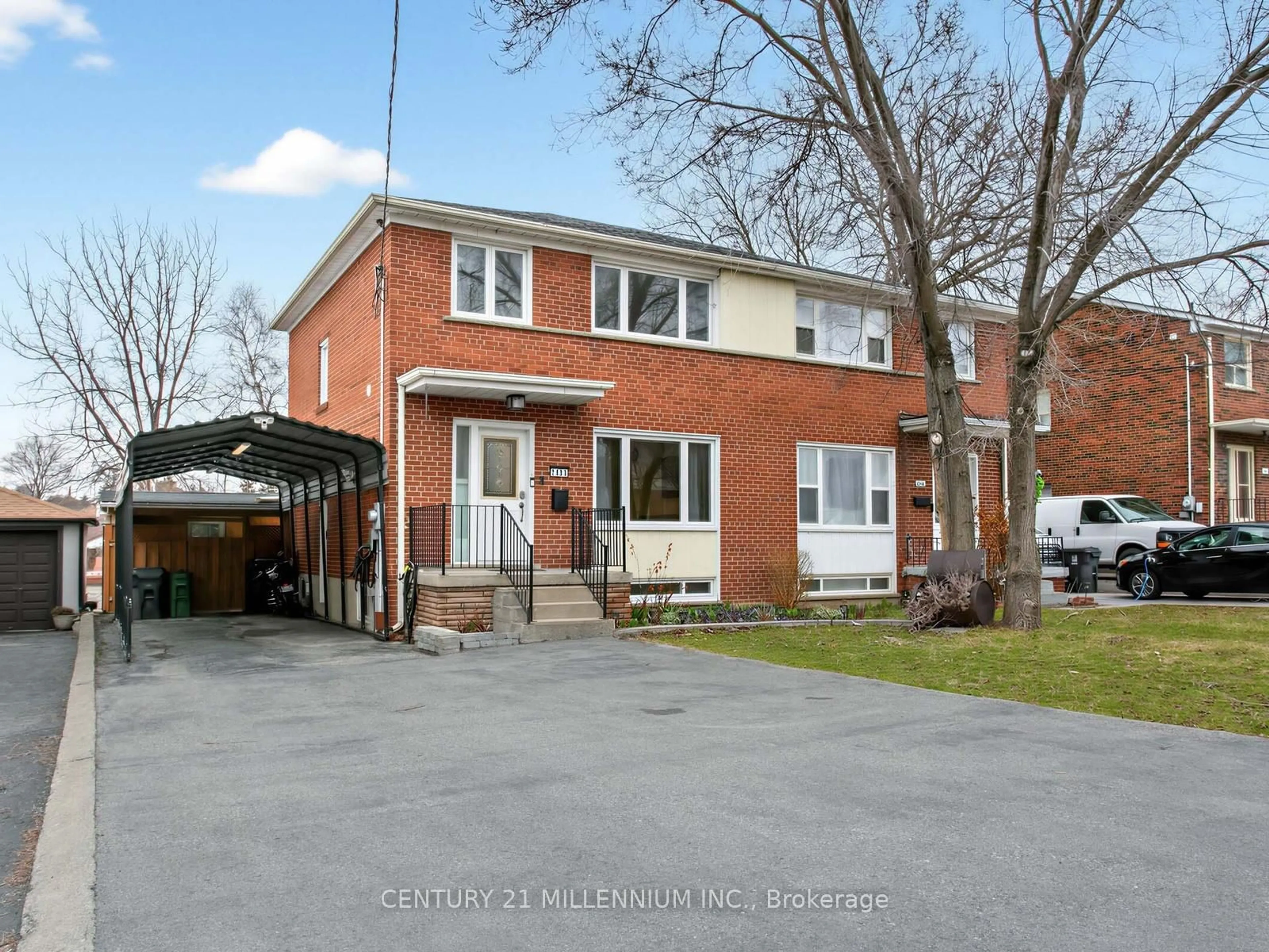 Home with brick exterior material, street for 1426 Wilson Ave, Toronto Ontario M3M 1J7