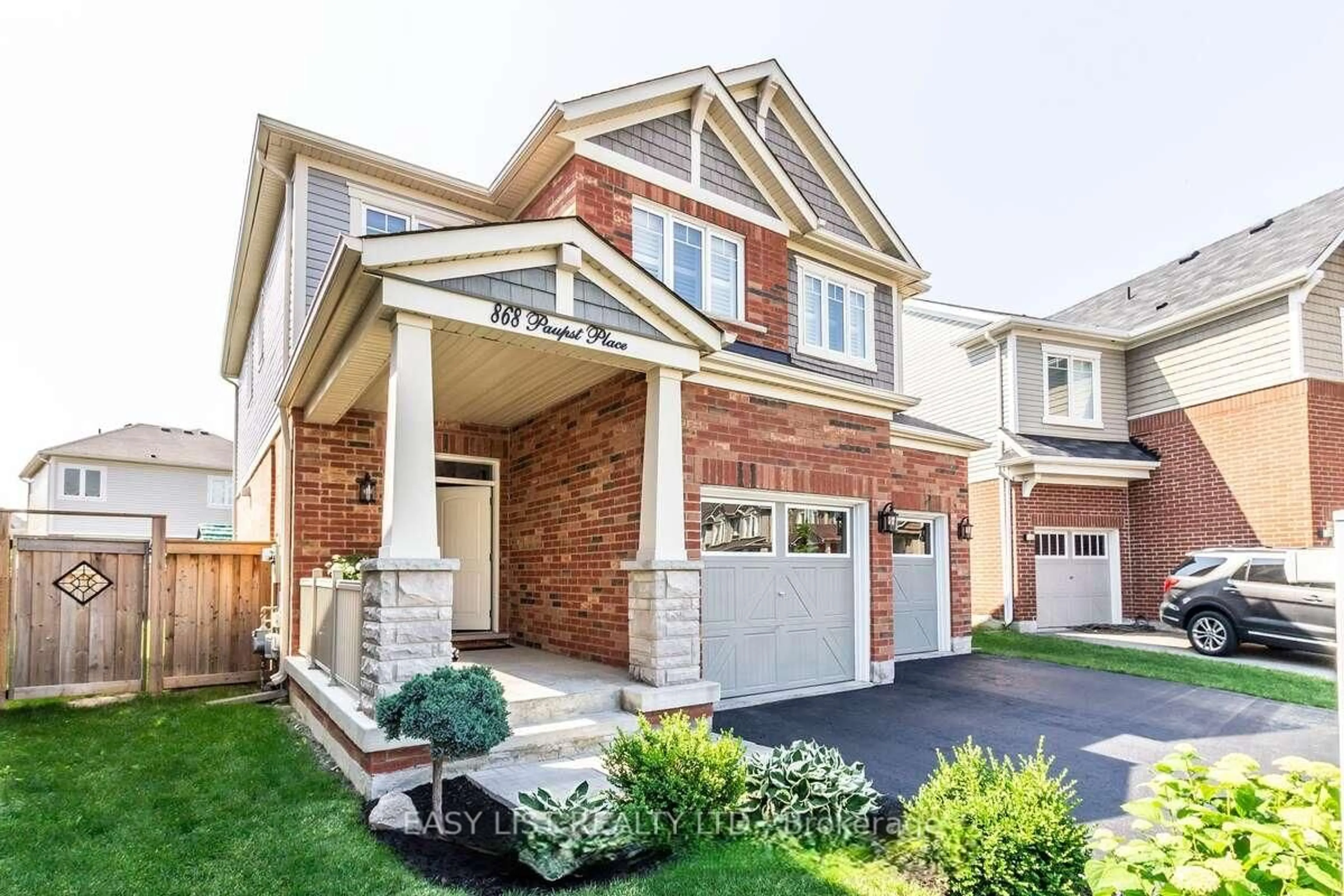 Home with brick exterior material, street for 868 Paupst Pl, Milton Ontario L9T 8S4
