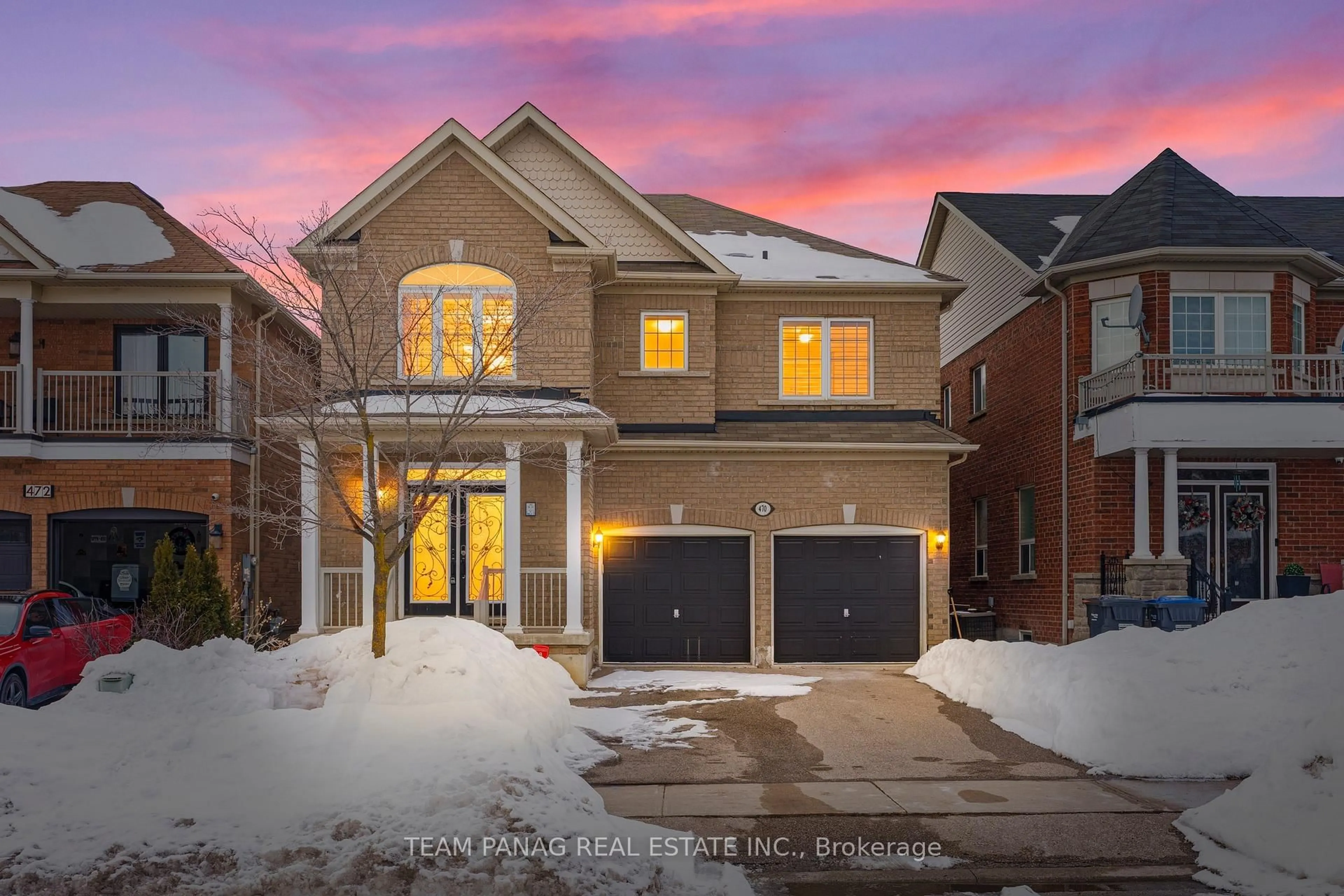 Home with brick exterior material, street for 470 Father Tobin Rd, Brampton Ontario L6R 0S2