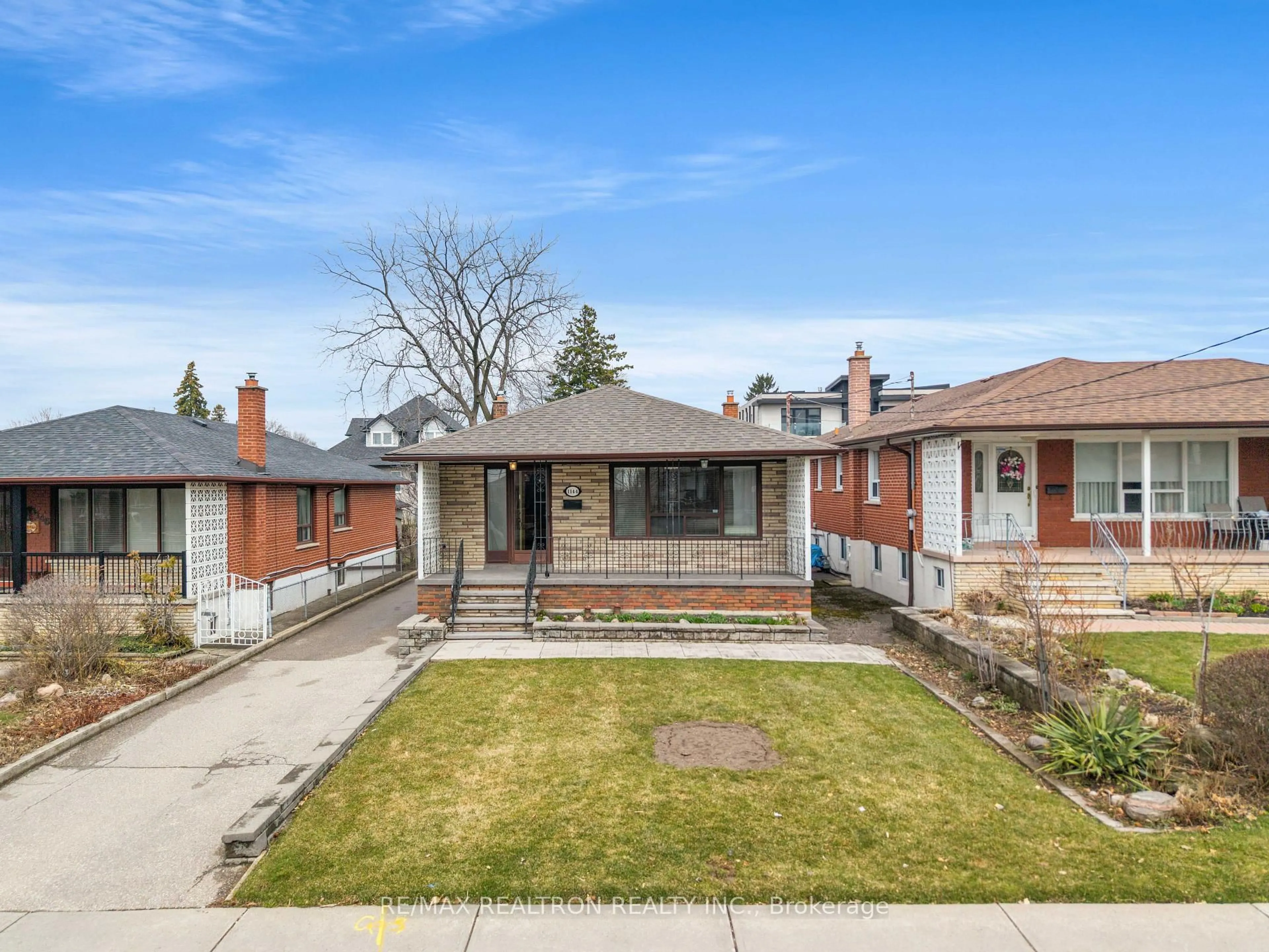 Home with brick exterior material, street for 1144 Glengrove Ave, Toronto Ontario M6B 2K4