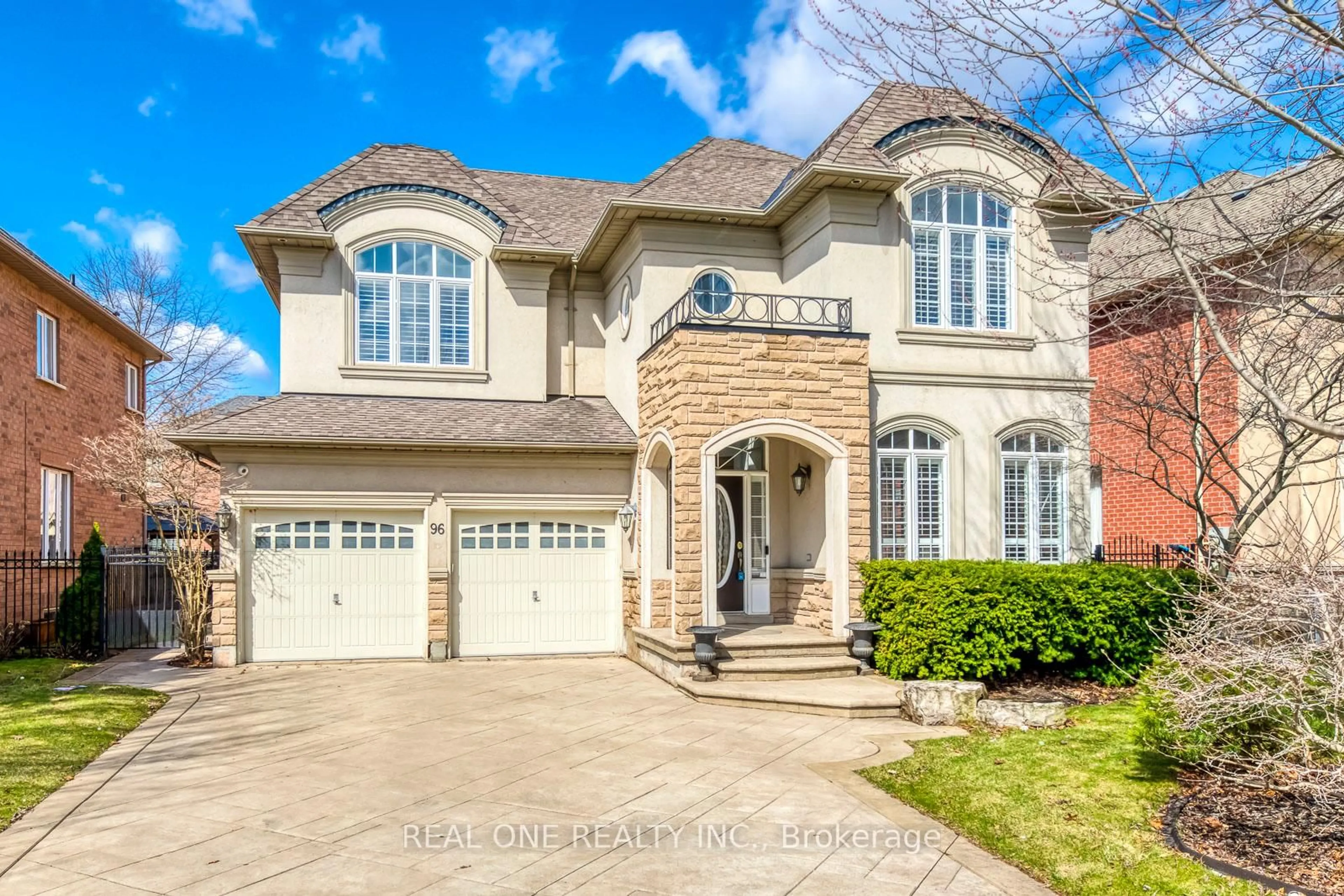 Home with brick exterior material, street for 96 Spring Azure Cres, Oakville Ontario L6L 6V8