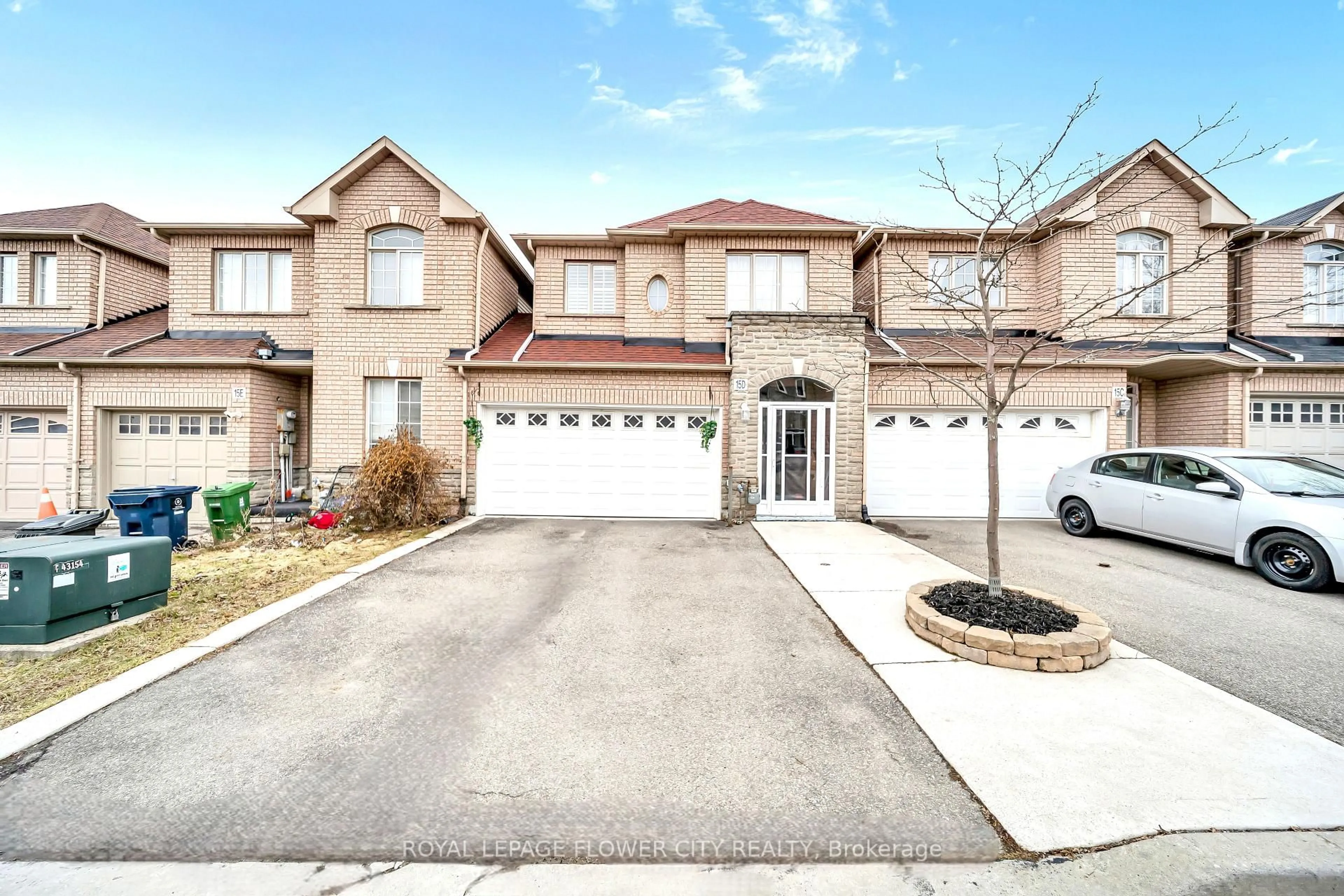 Home with brick exterior material, street for 15D View Green Cres, Toronto Ontario M9W 7E1