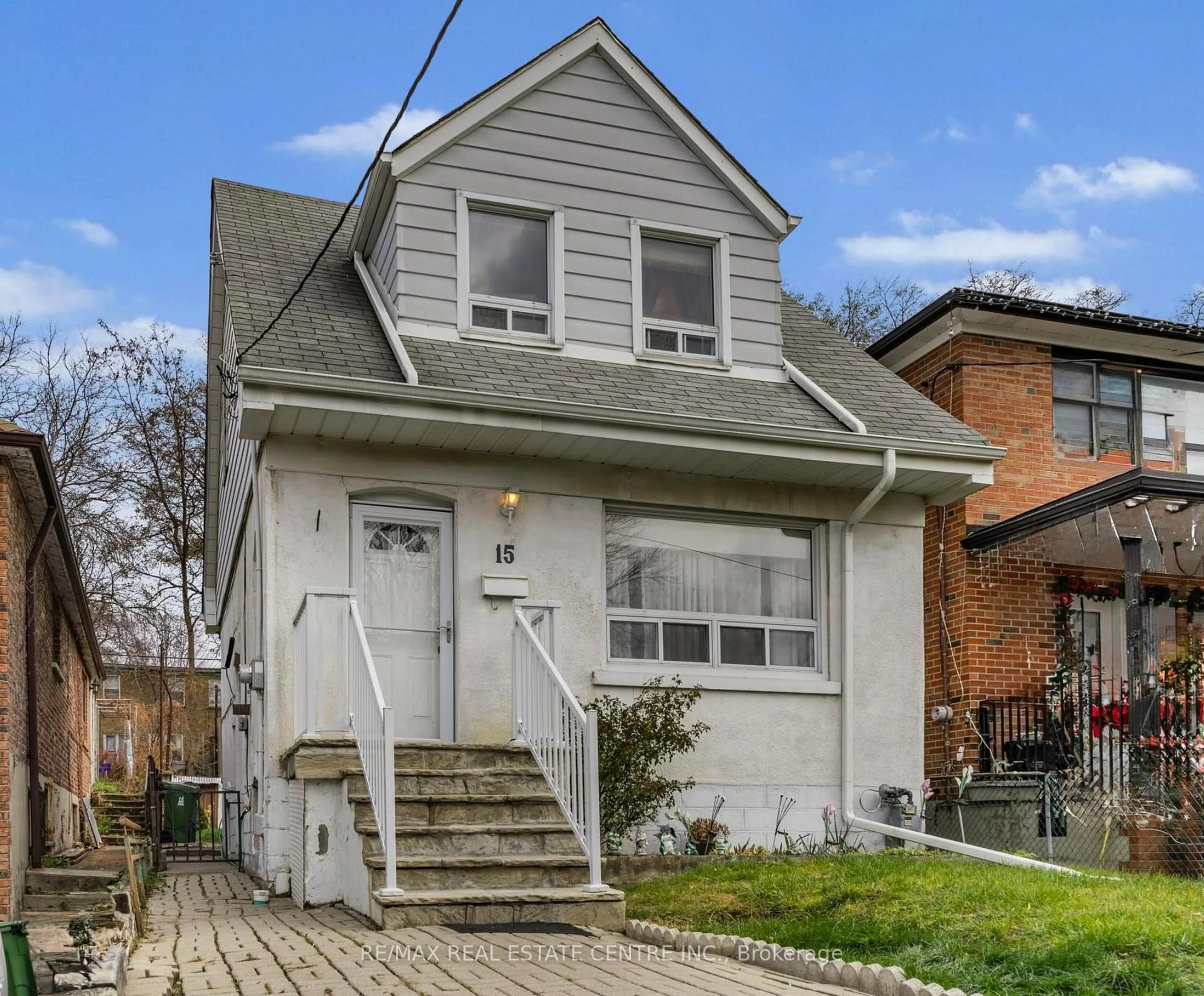 Home with brick exterior material, street for 15 Cliff St, Toronto Ontario M6N 4L7